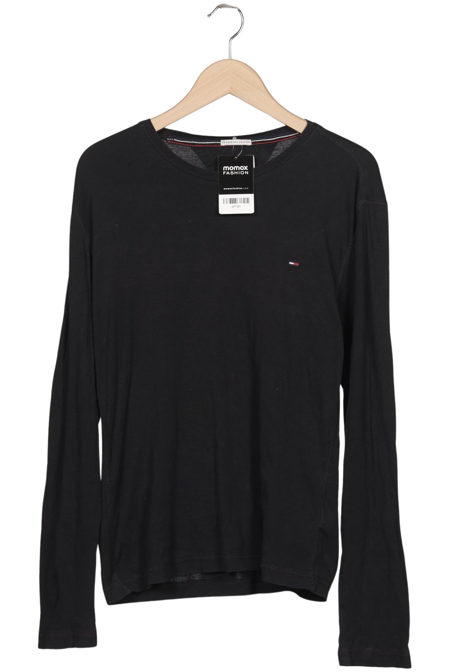 

Hilfiger Denim Herren Langarmshirt, schwarz, Gr. 52