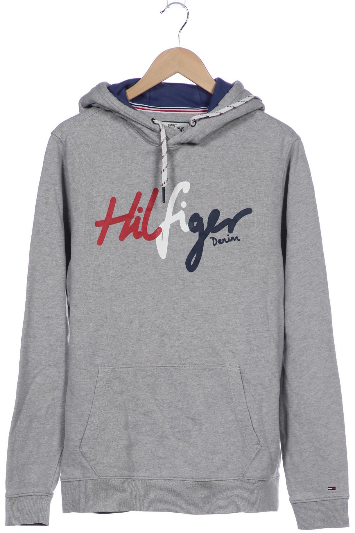 

Hilfiger Denim Herren Kapuzenpullover, grau, Gr. 52