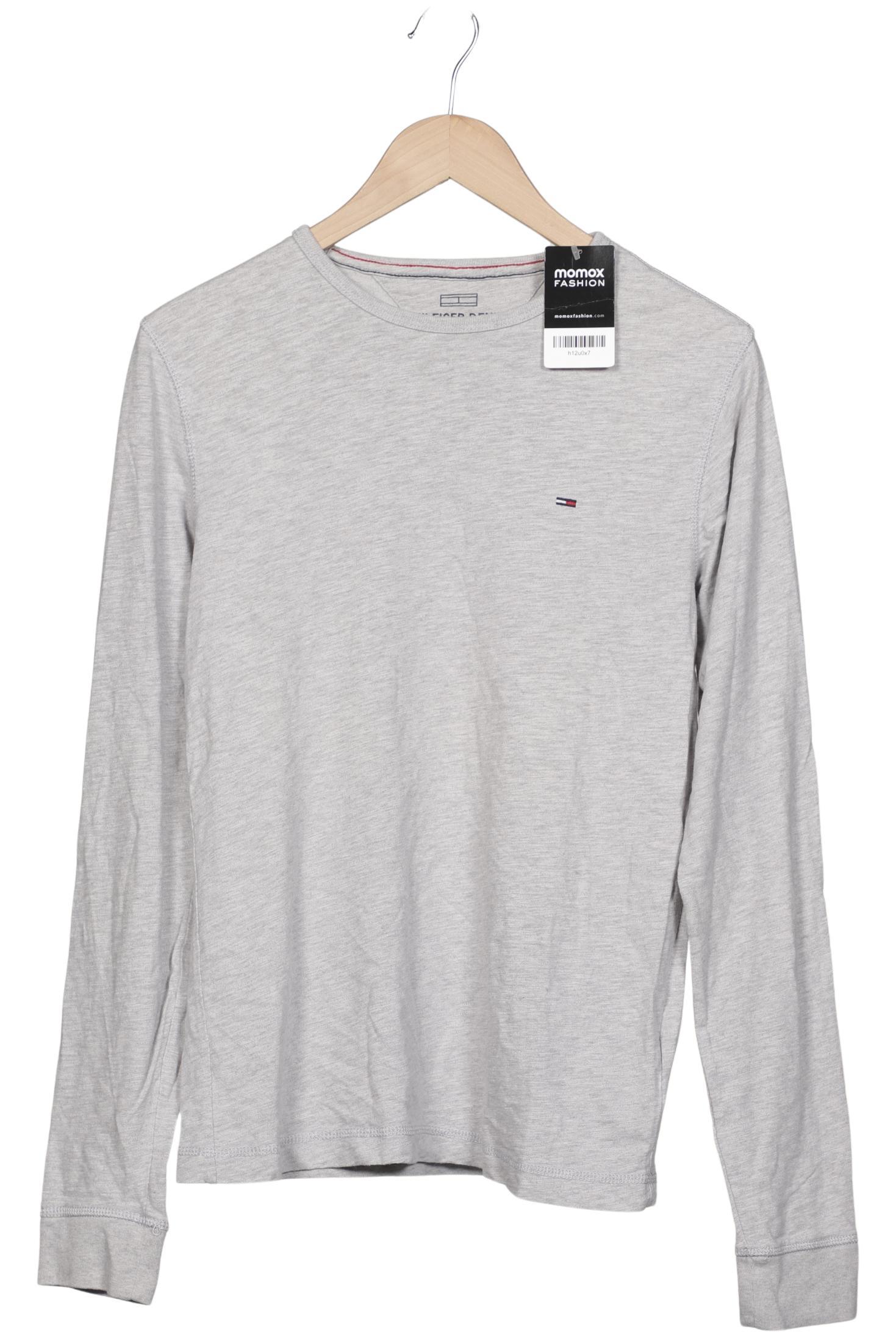 

Hilfiger Denim Herren Langarmshirt, grau, Gr. 46