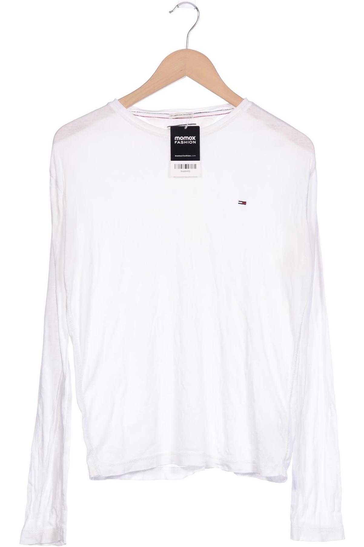 

Hilfiger Denim Herren Langarmshirt, weiß, Gr. 46