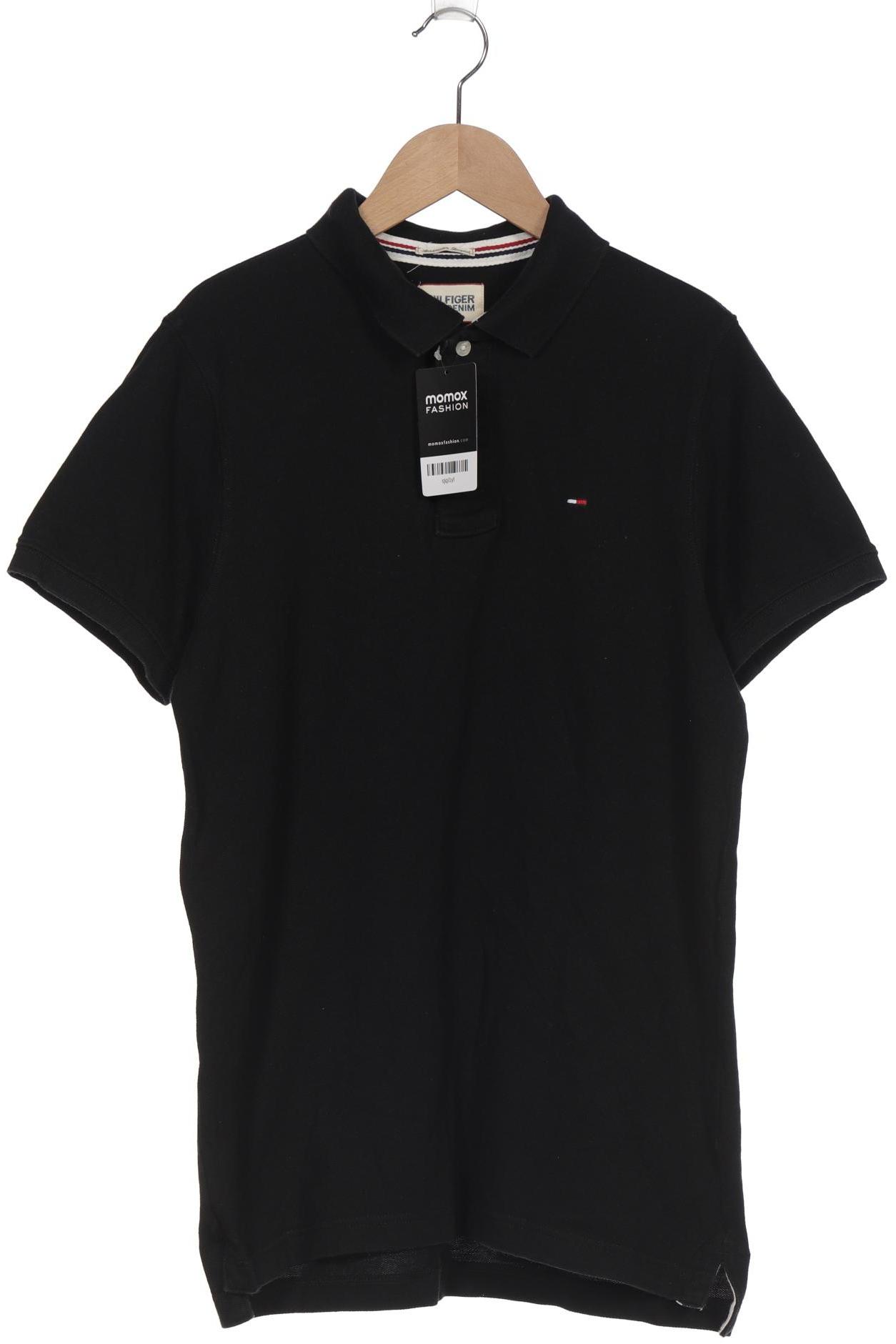 

HILFIGER DENIM Herren Poloshirt, schwarz