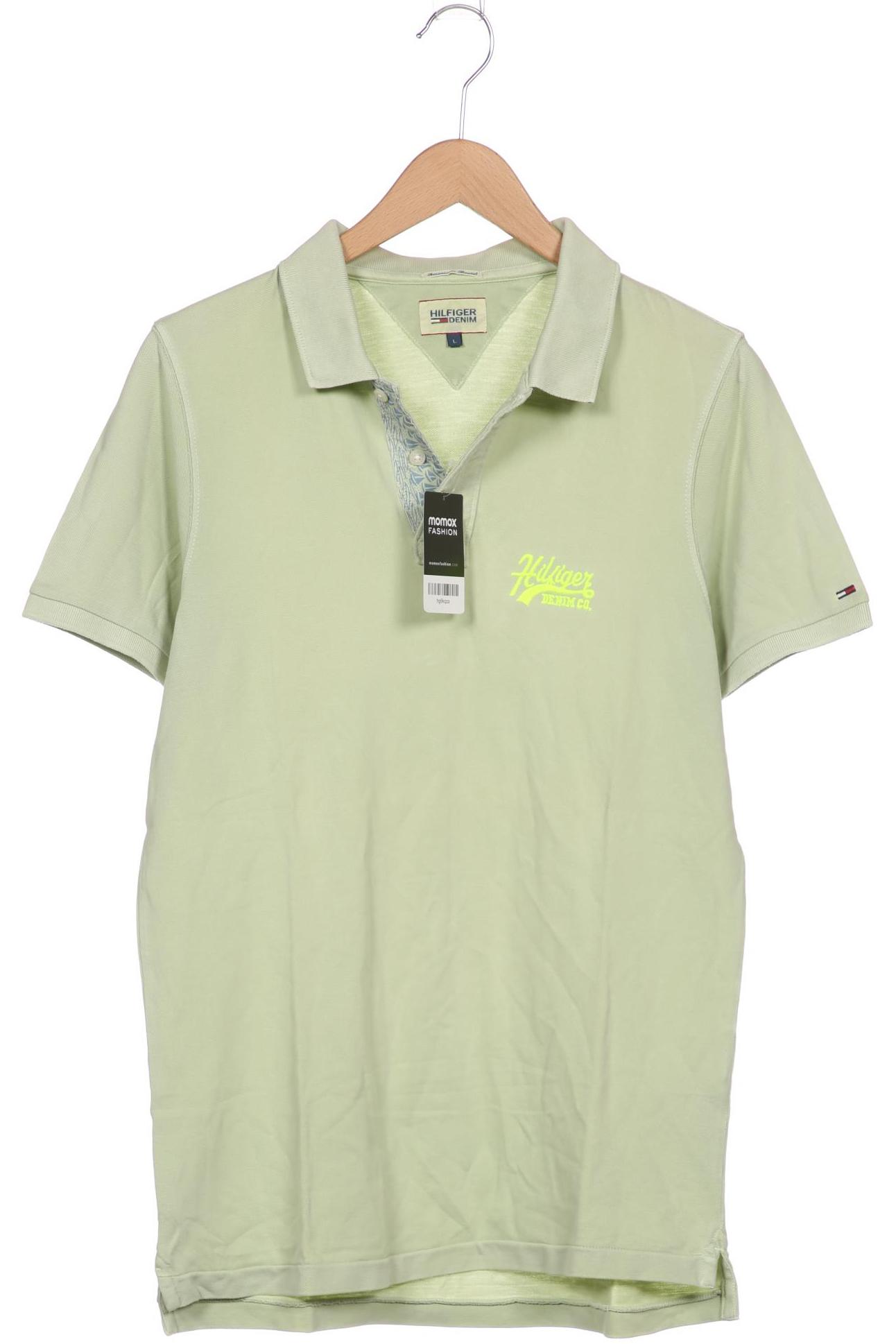 

Hilfiger Denim Herren Poloshirt, hellgrün, Gr. 52
