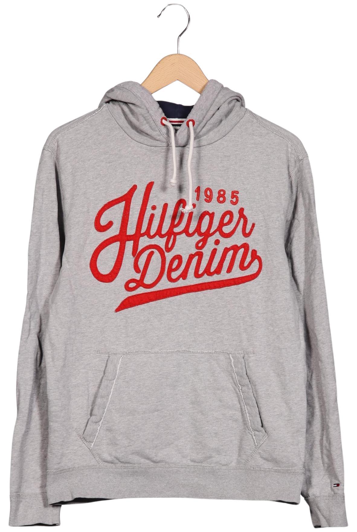 

Hilfiger Denim Herren Kapuzenpullover, grau, Gr. 48