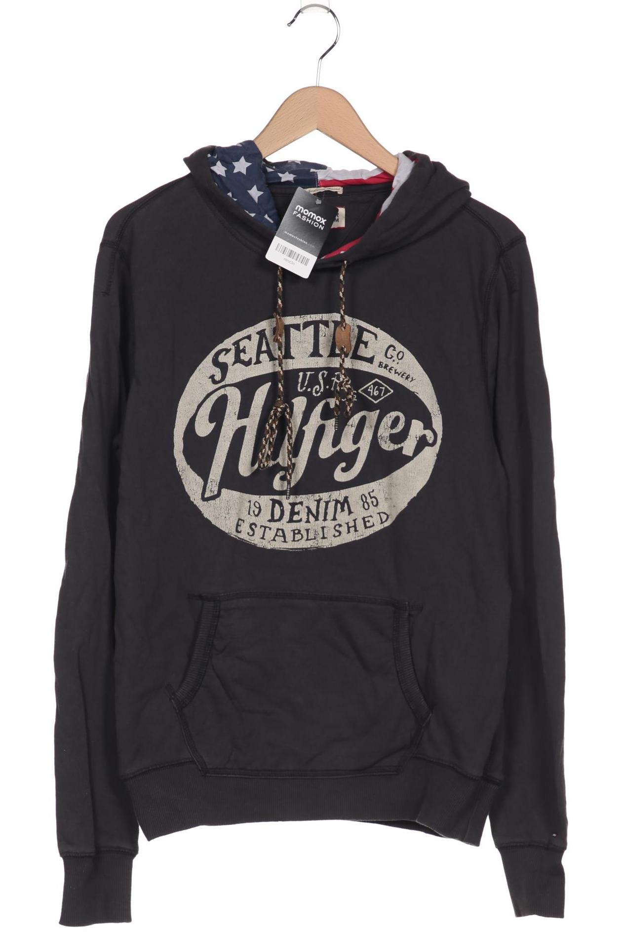 

HILFIGER DENIM Herren Kapuzenpullover, grau