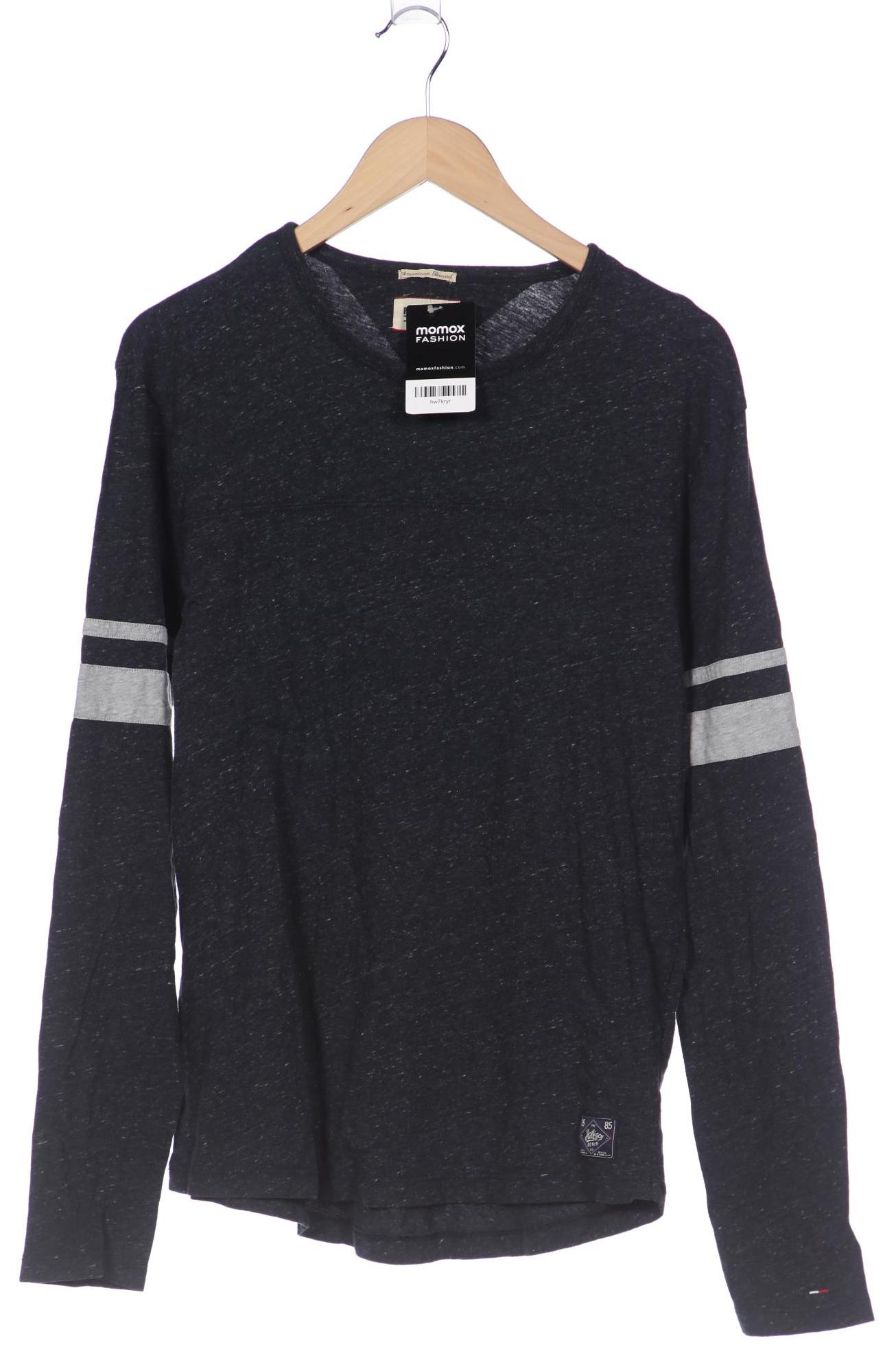 

HILFIGER DENIM Herren Langarmshirt, marineblau