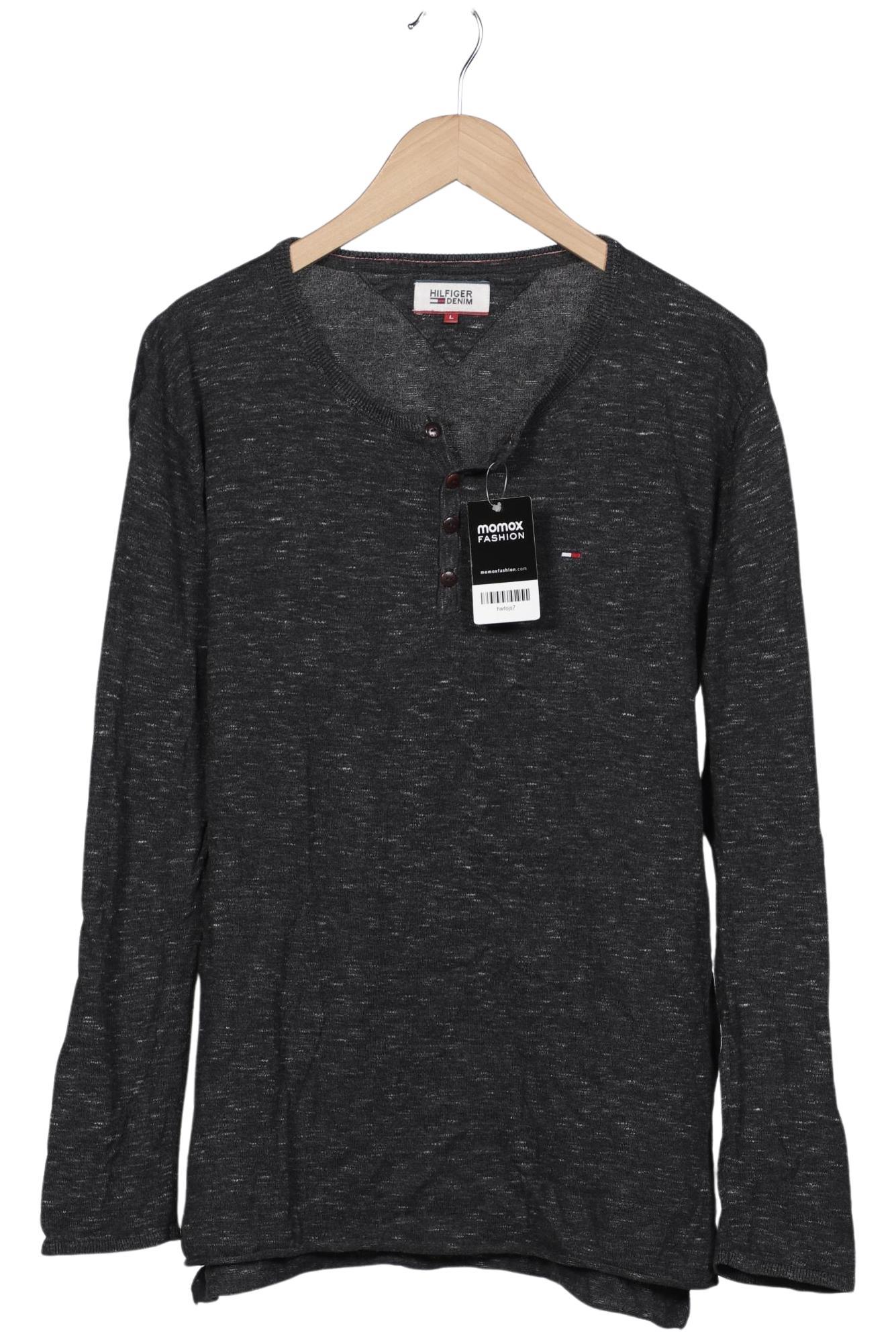 Thumbnail - Hilfiger Denim Herren Langarmshirt, grau, Gr. 52