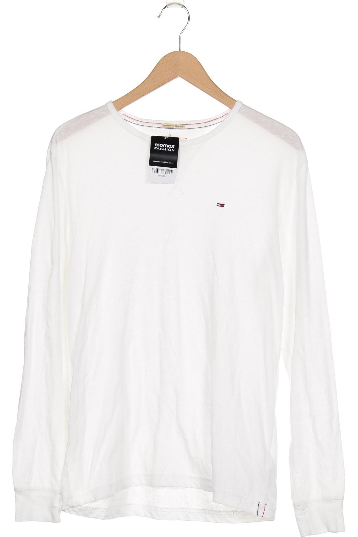 

HILFIGER DENIM Herren Langarmshirt, weiß