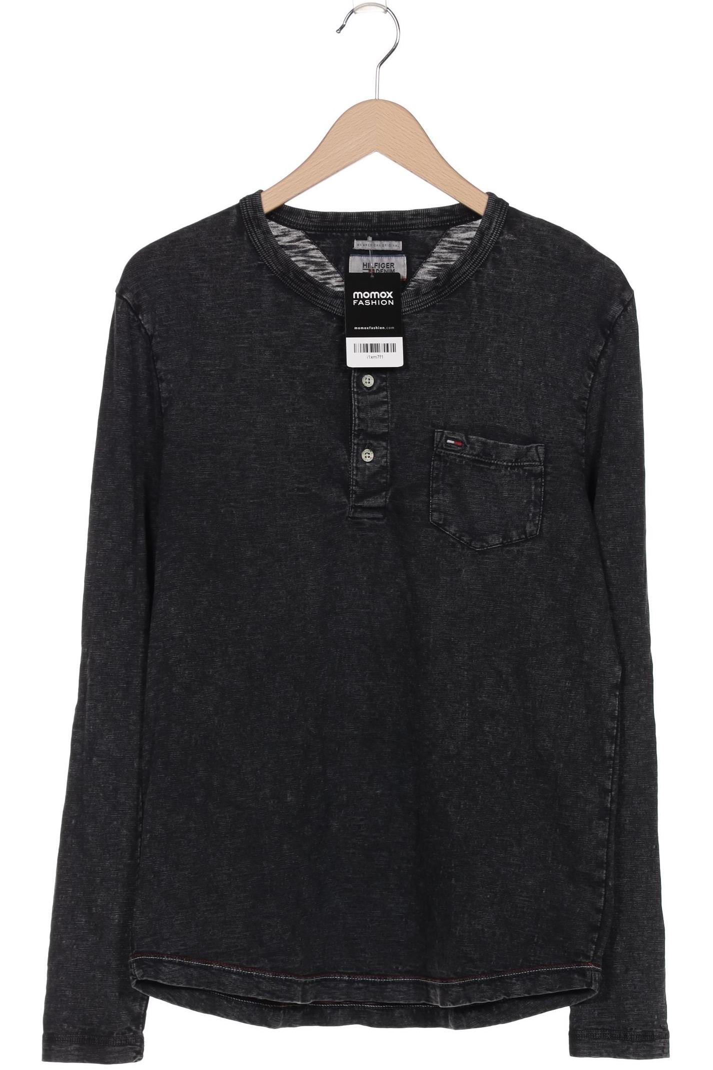 

Hilfiger Denim Herren Langarmshirt, grau, Gr. 48