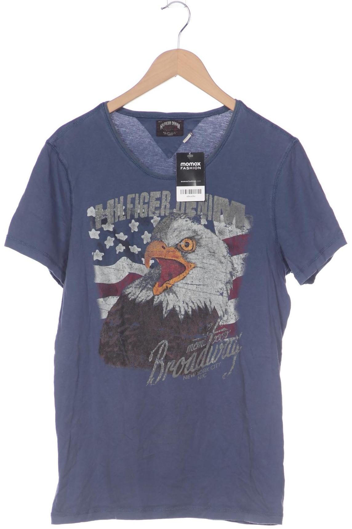 

Hilfiger Denim Herren T-Shirt, blau, Gr. 52
