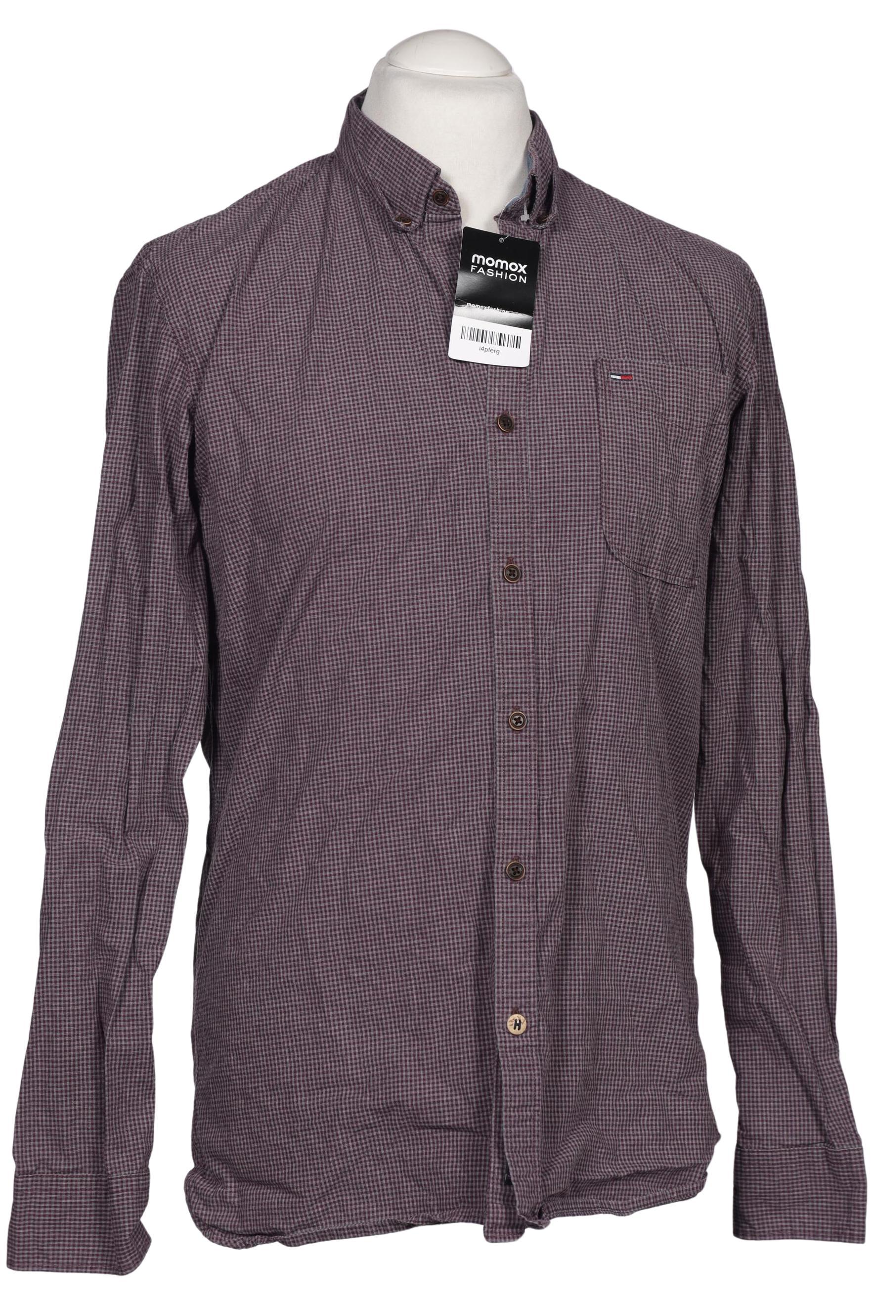

Hilfiger Denim Herren Hemd, bordeaux, Gr. 52