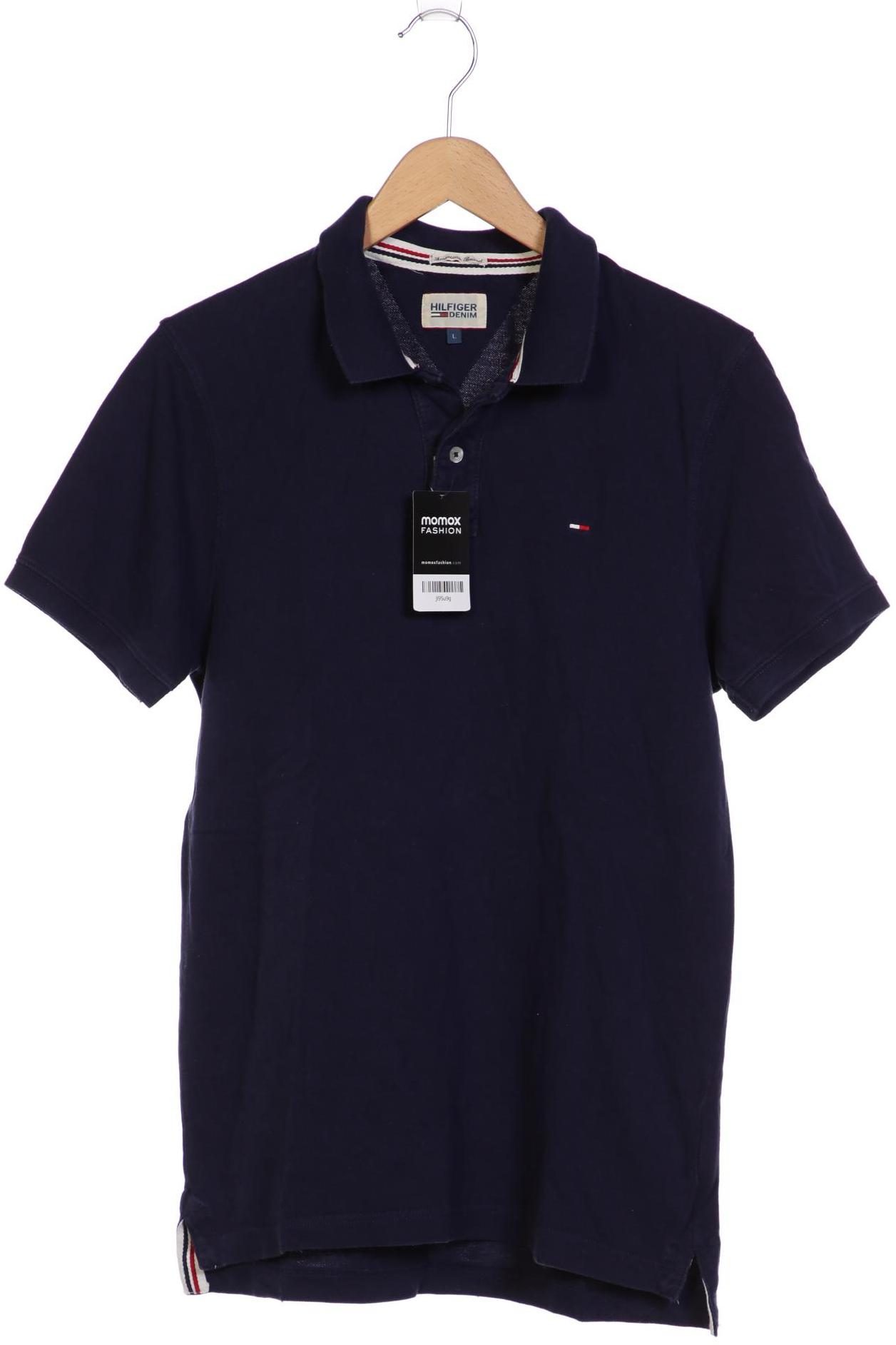 

HILFIGER DENIM Herren Poloshirt, marineblau