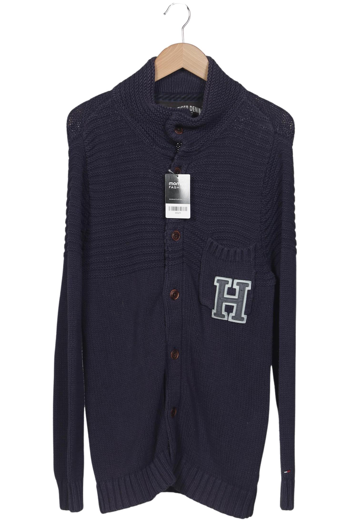 

Hilfiger Denim Herren Strickjacke, marineblau, Gr. 52
