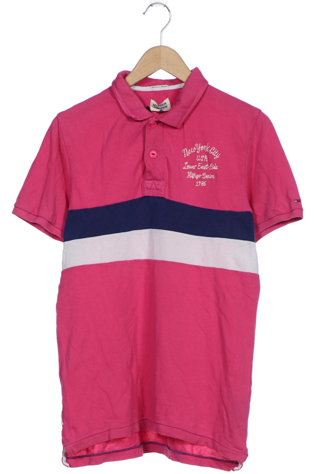 

Hilfiger Denim Herren Poloshirt, pink, Gr. 52