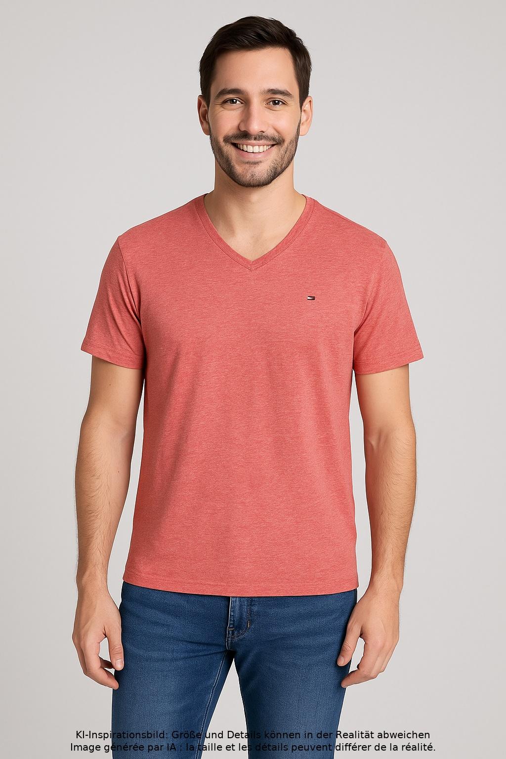 

Hilfiger Denim Herren T-Shirt, rot, Gr. 48