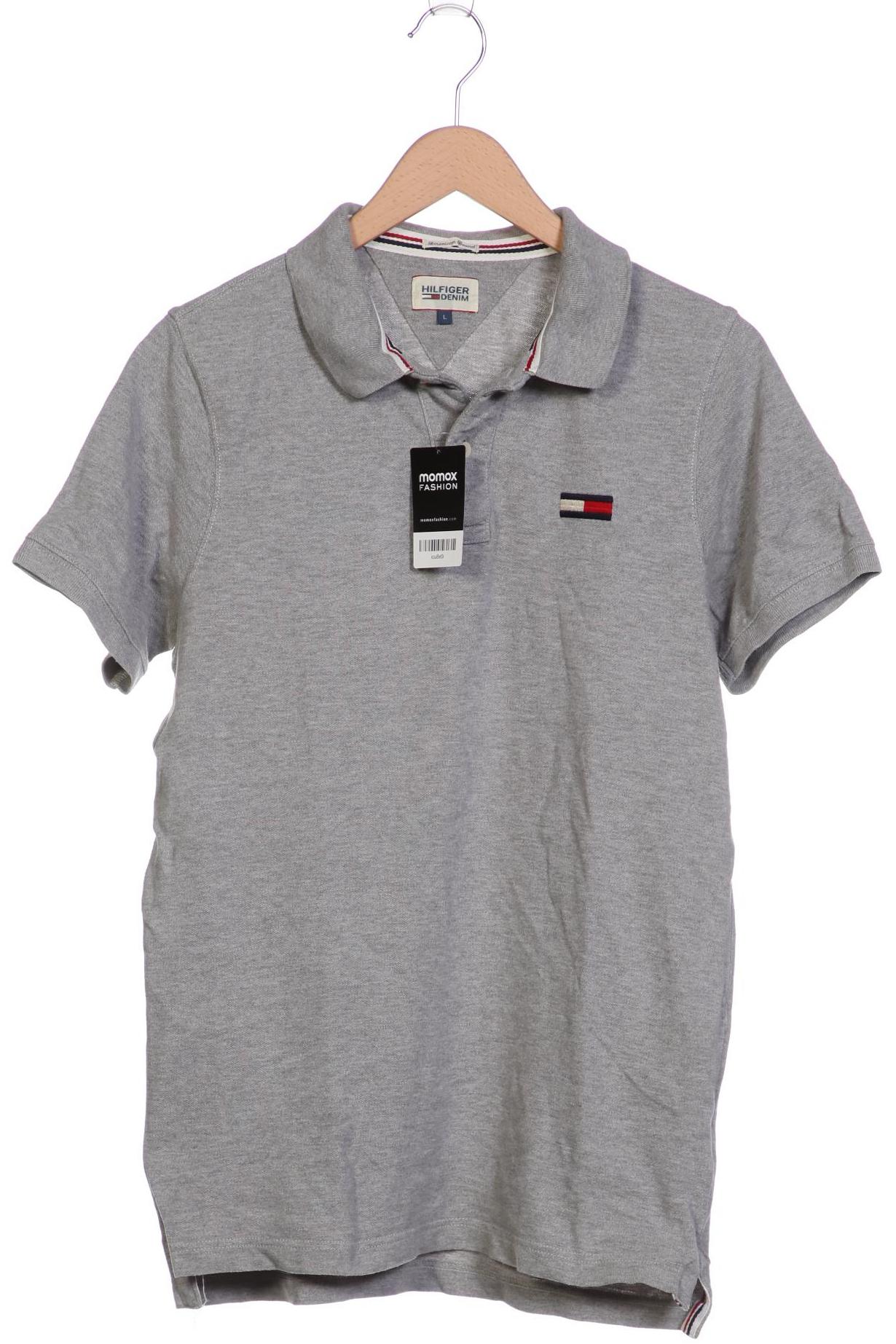 

HILFIGER DENIM Herren Poloshirt, grau