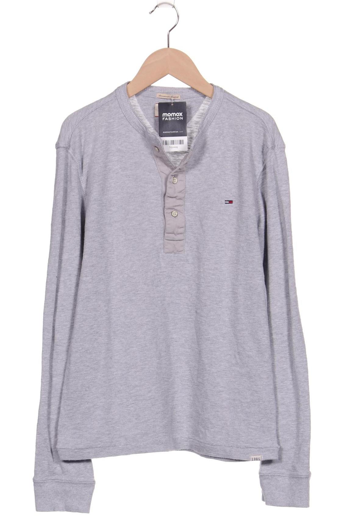 

Hilfiger Denim Herren Langarmshirt, grau, Gr. 46