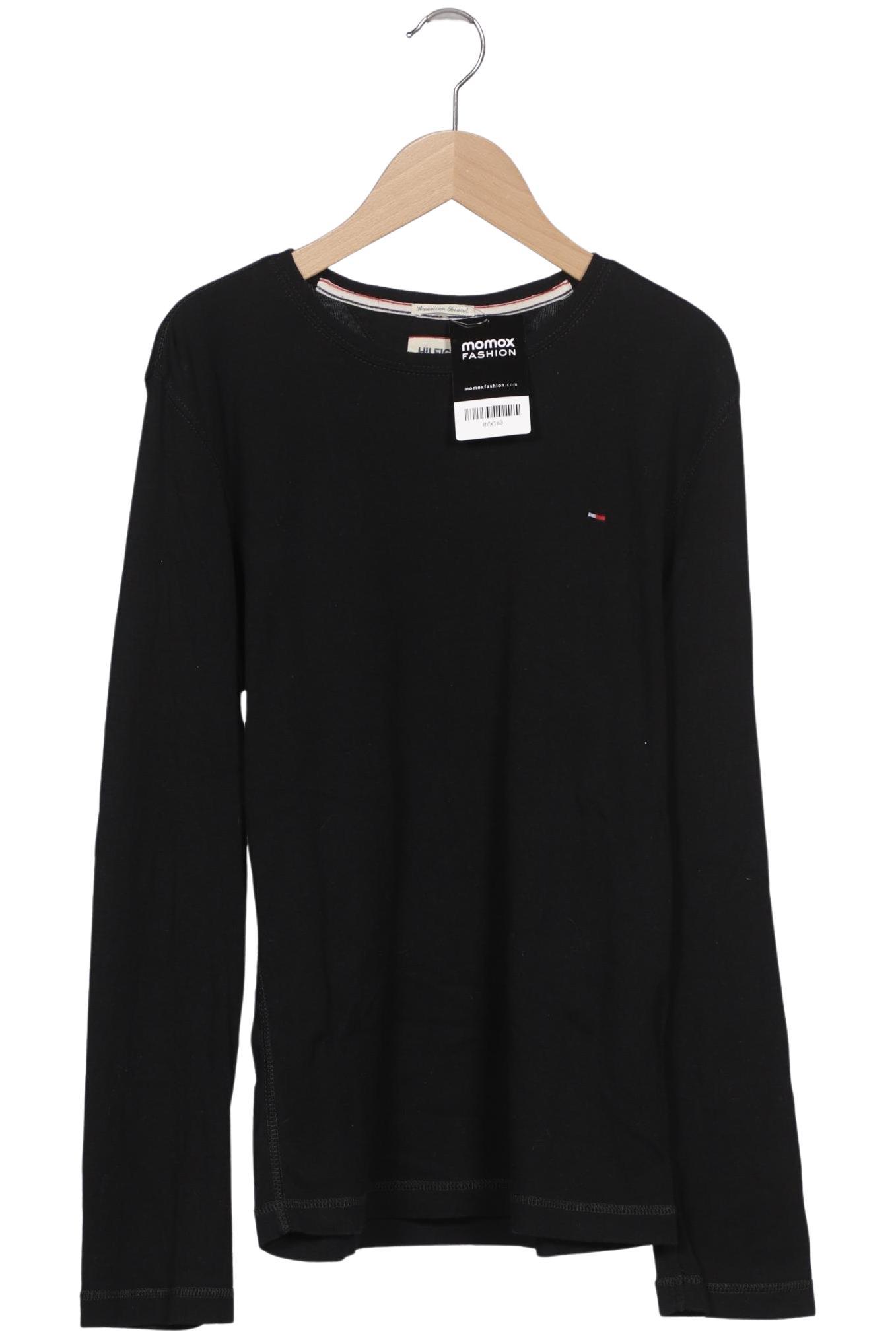 

Hilfiger Denim Herren Langarmshirt, schwarz, Gr. 48