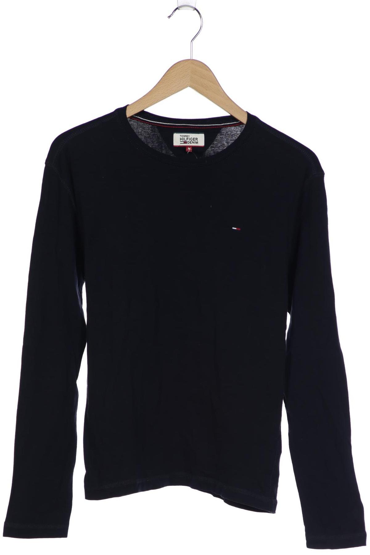 

HILFIGER DENIM Herren Langarmshirt, marineblau