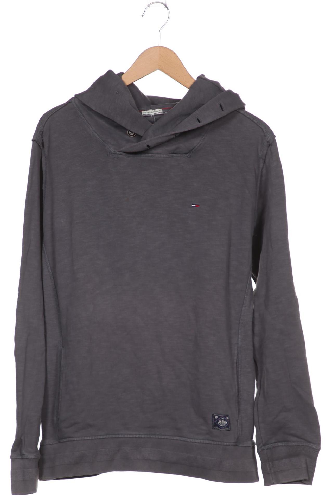 

Hilfiger Denim Herren Kapuzenpullover, grau, Gr. 52