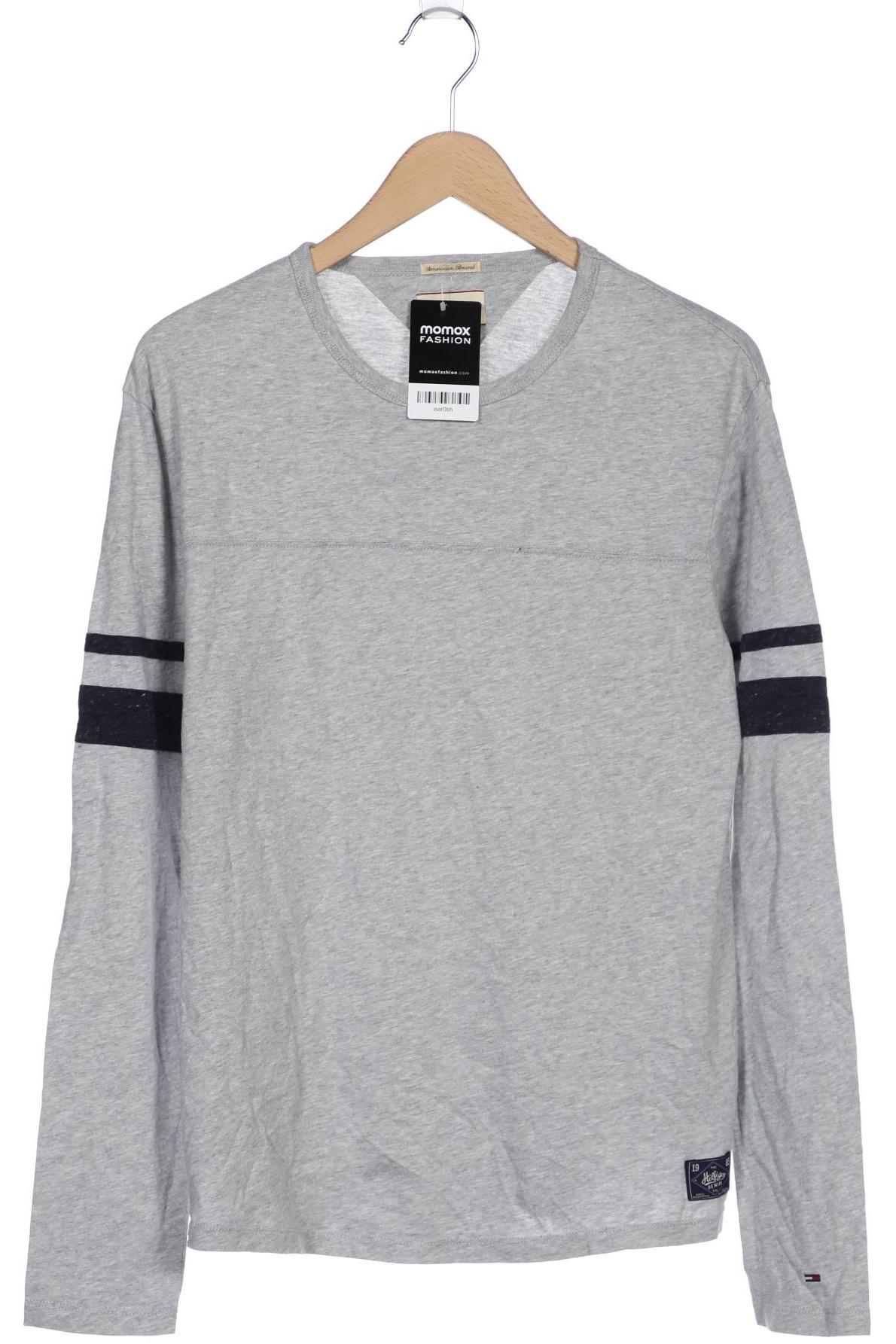 

HILFIGER DENIM Herren Langarmshirt, grau