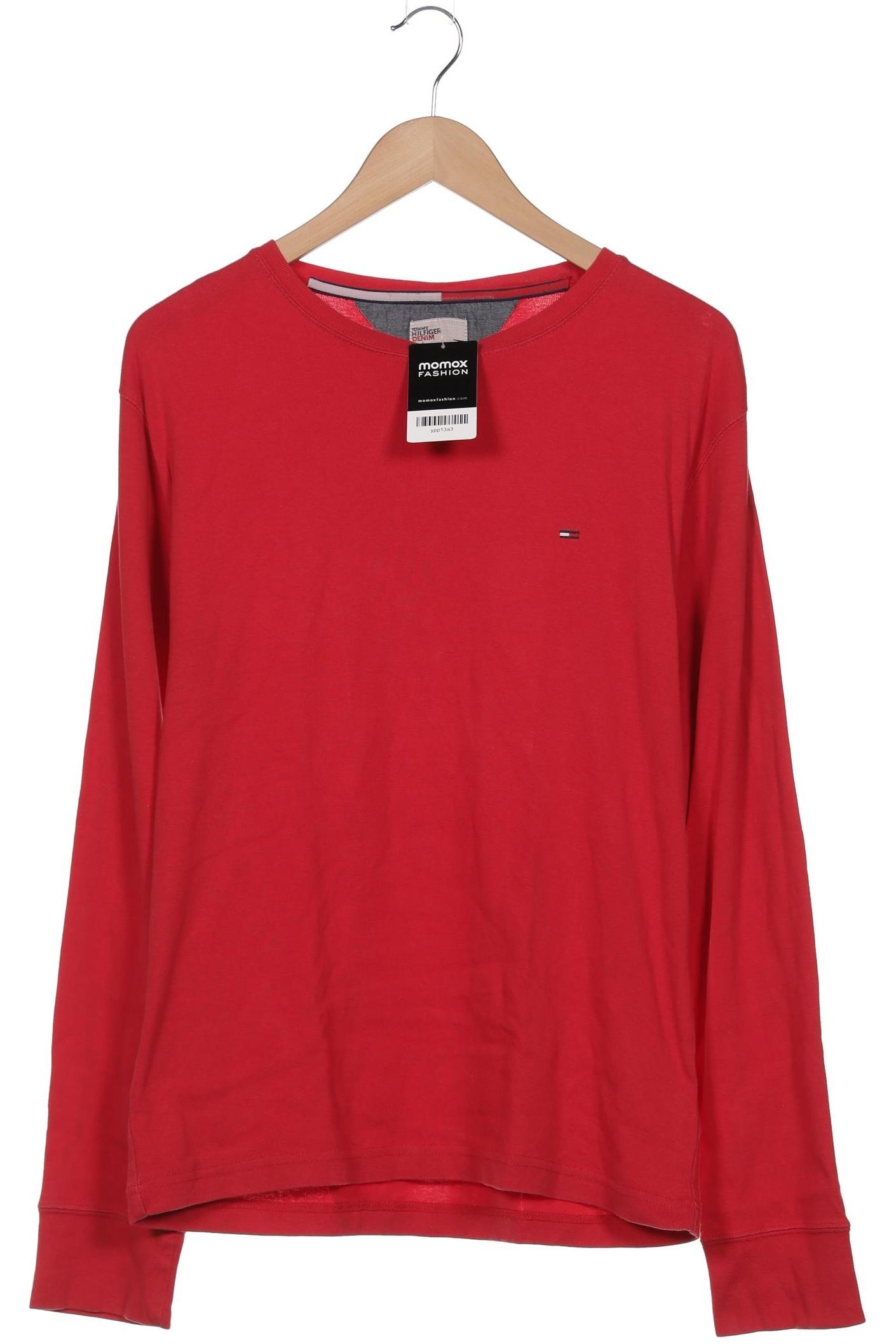 

Hilfiger Denim Herren Langarmshirt, rot, Gr. 52