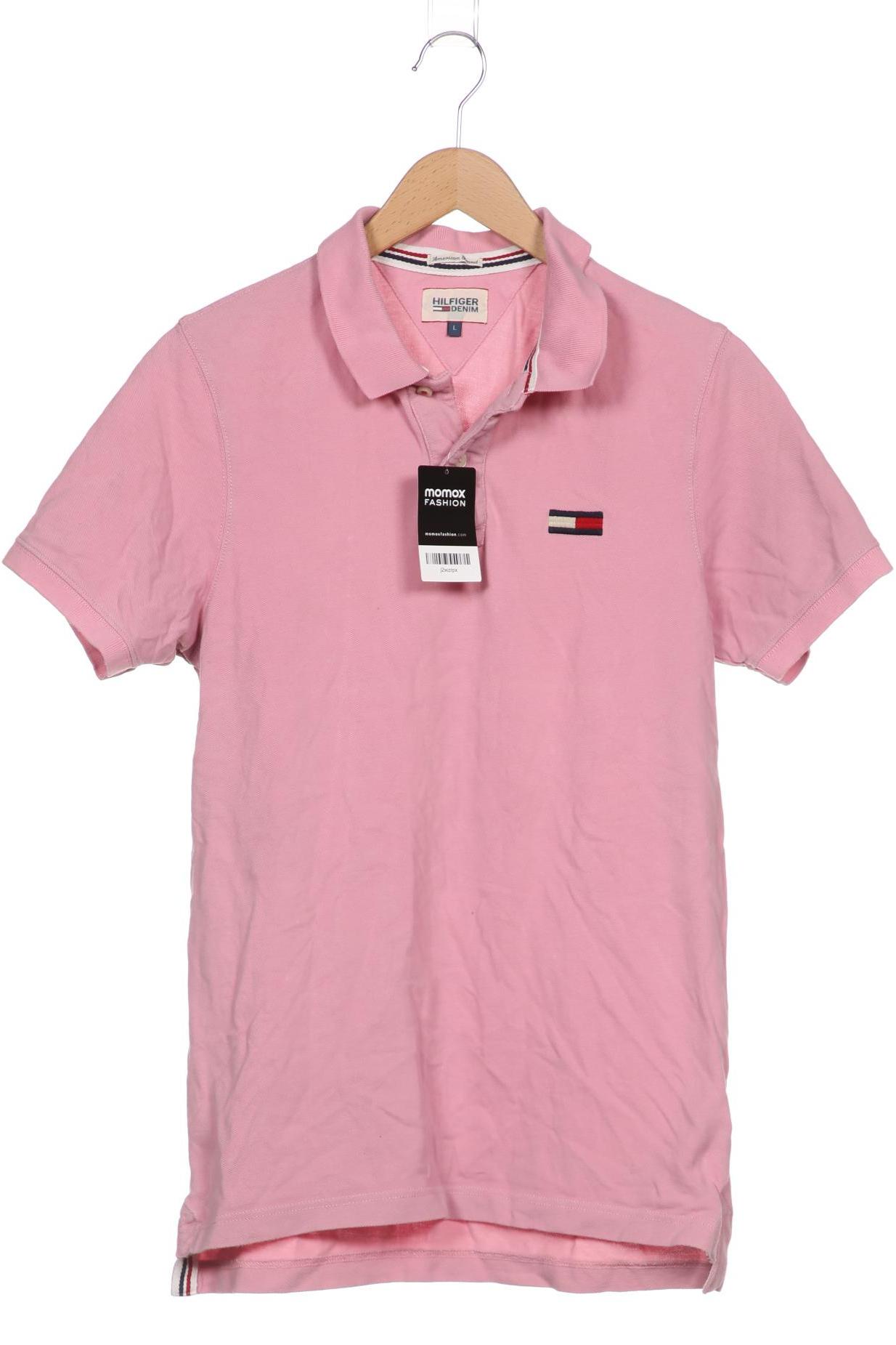 

Hilfiger Denim Herren Poloshirt, pink, Gr. 52