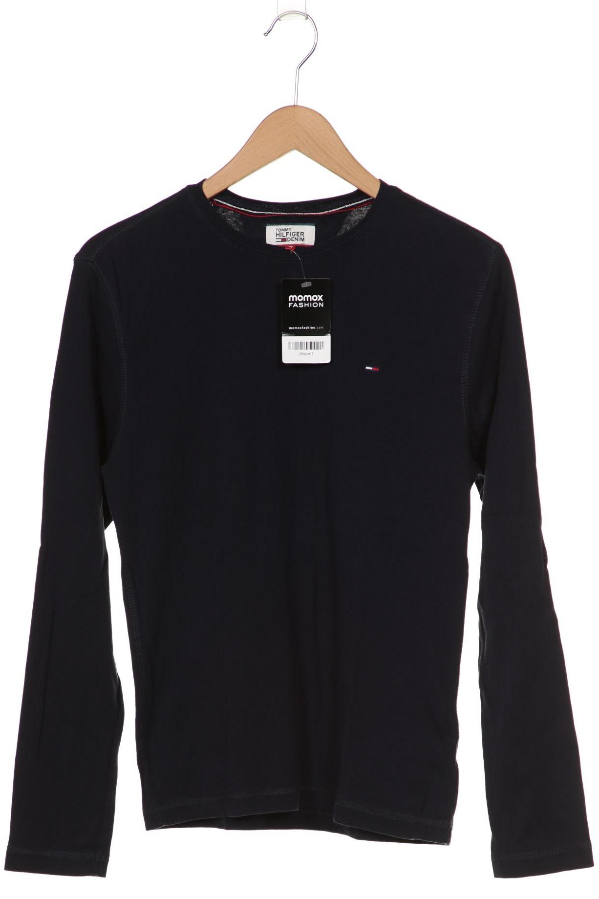 

HILFIGER DENIM Herren Langarmshirt, marineblau
