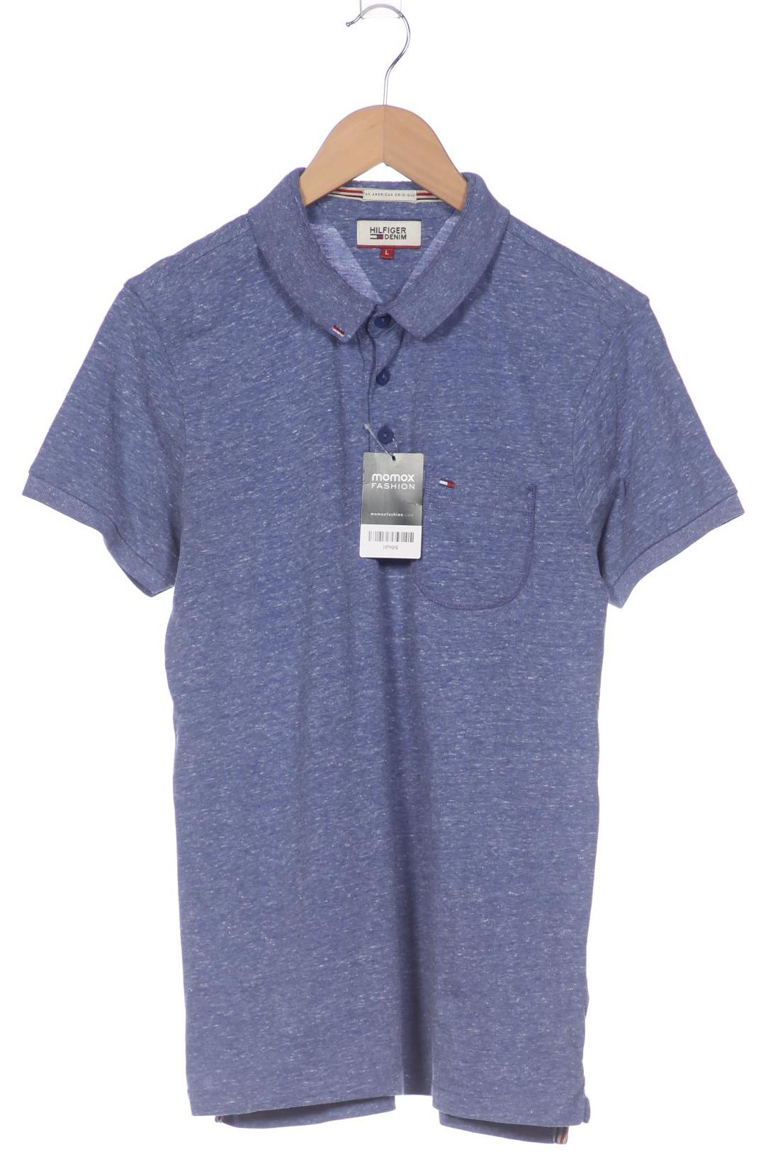 

Hilfiger Denim Herren Poloshirt, blau, Gr. 52