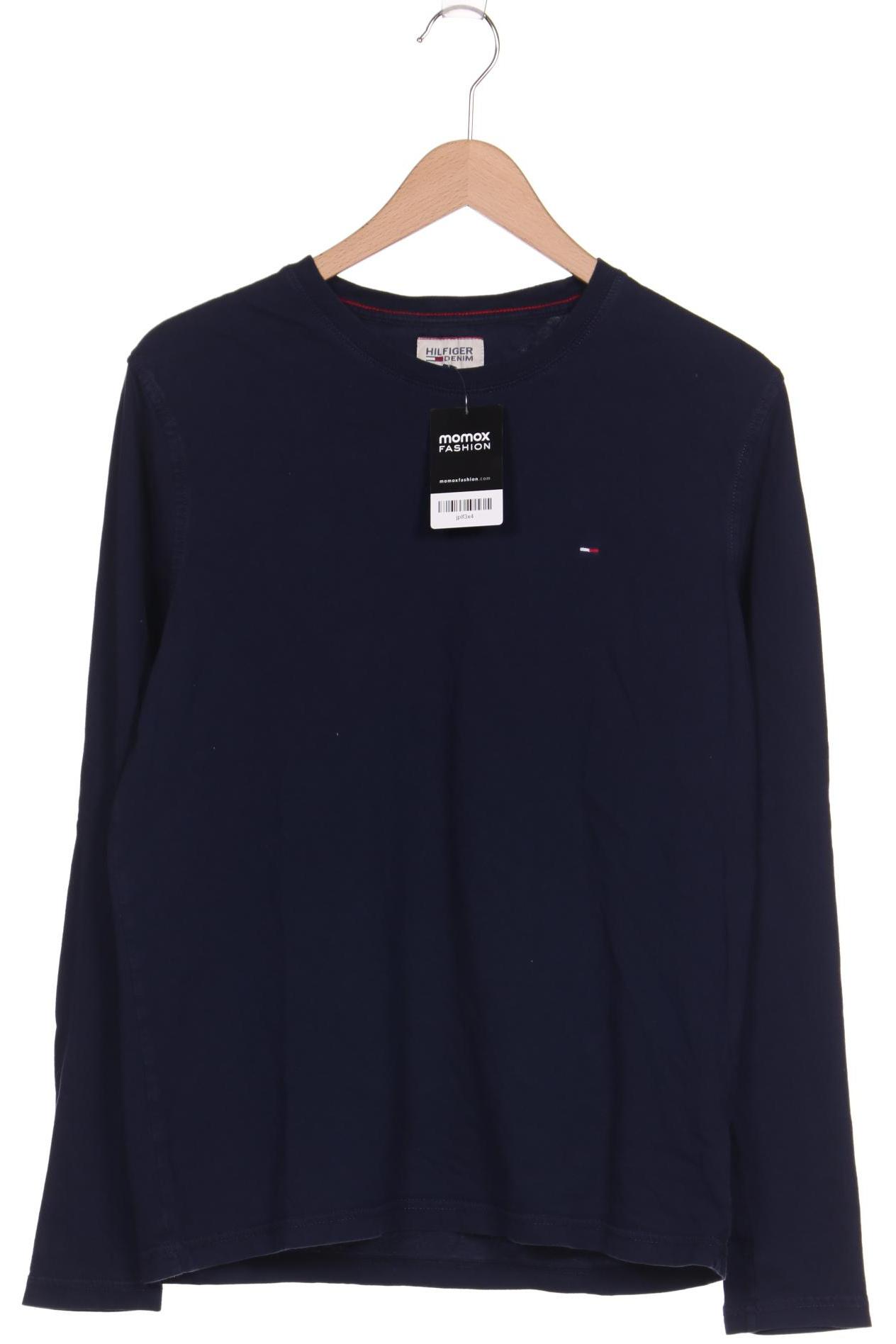 

HILFIGER DENIM Herren Langarmshirt, marineblau