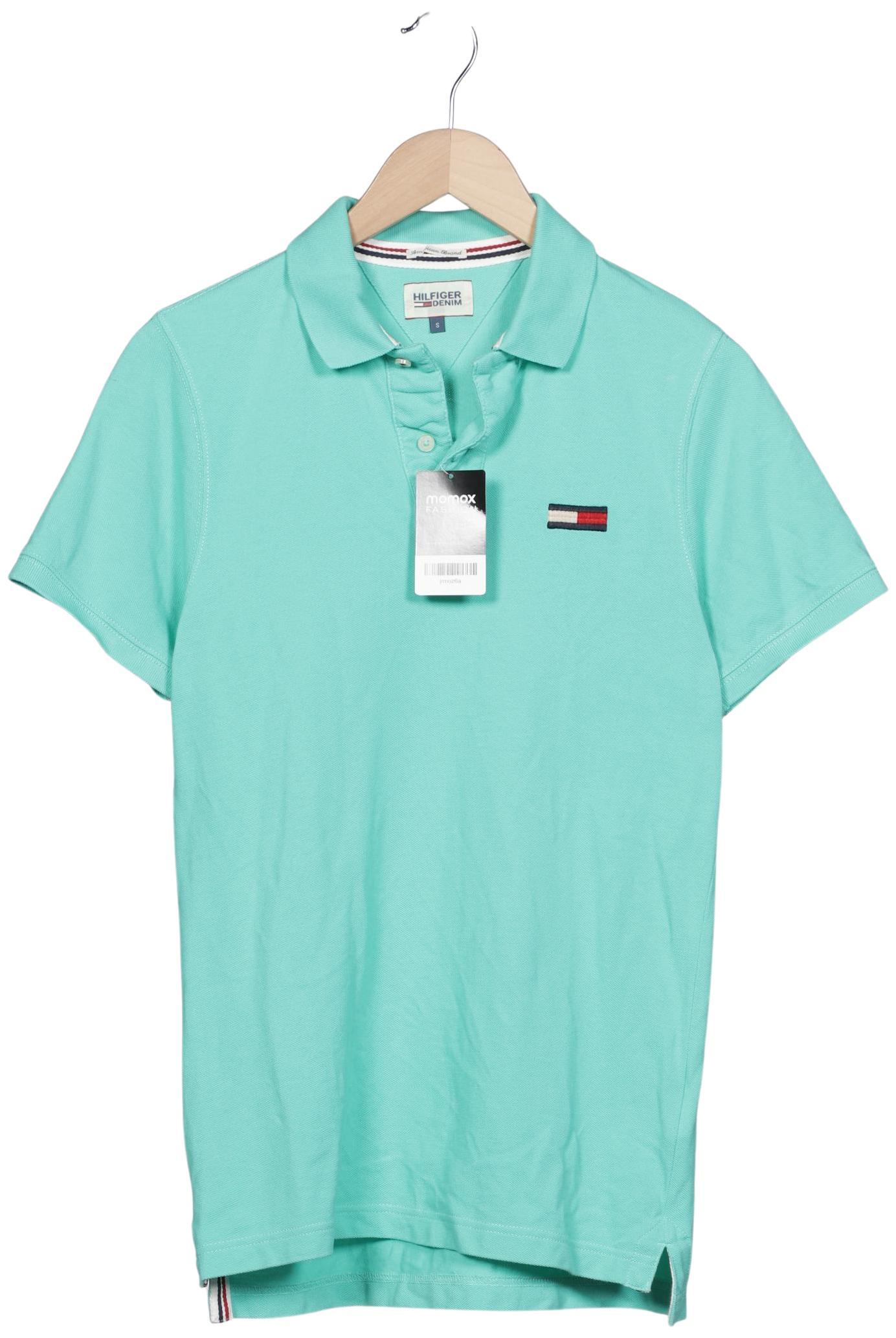 

Hilfiger Denim Herren Poloshirt, türkis, Gr. 46