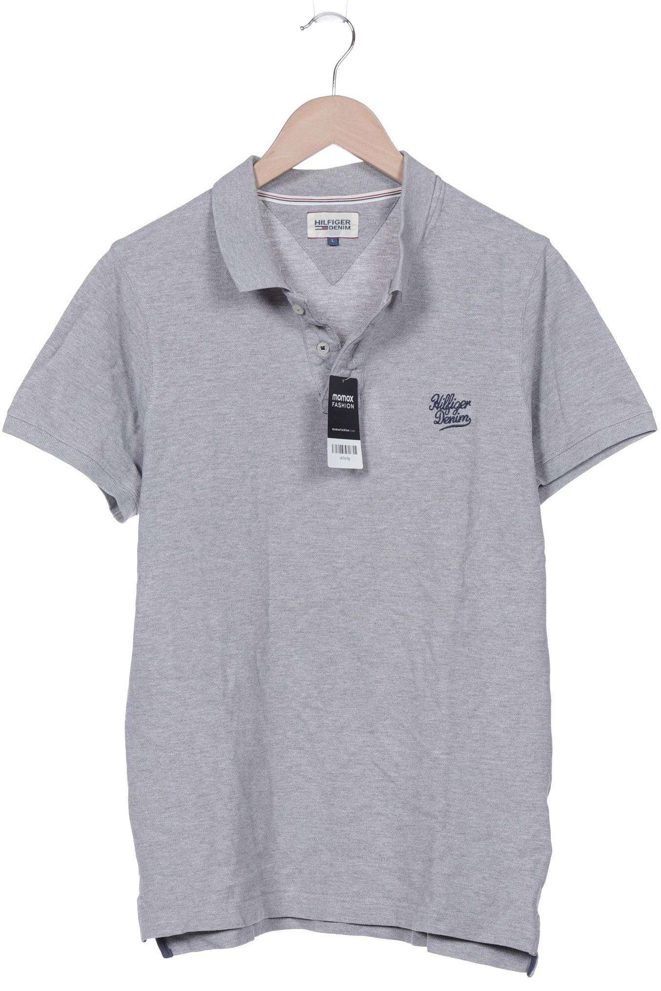

Hilfiger Denim Herren Poloshirt, grau, Gr. 52
