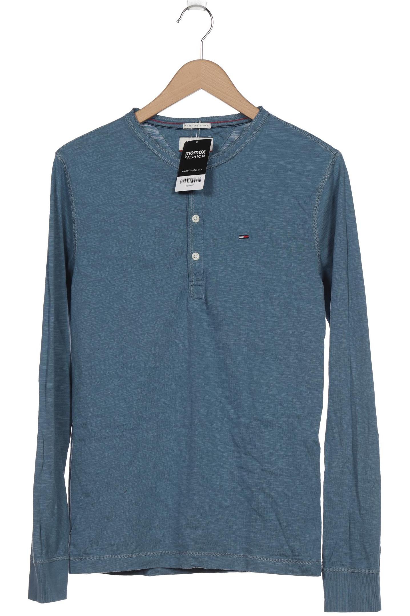 

Hilfiger Denim Herren Langarmshirt, blau, Gr. 46