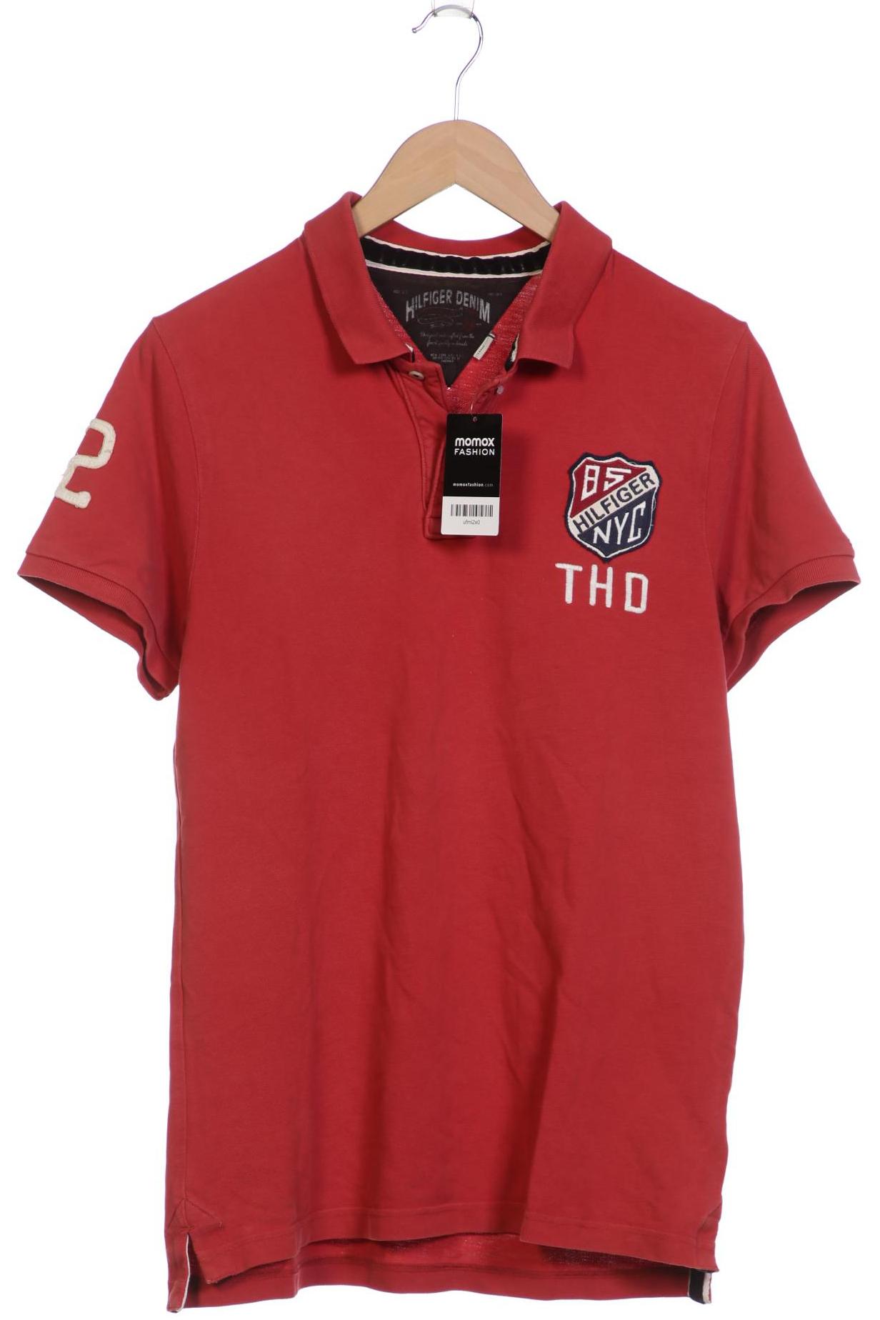 

Hilfiger Denim Herren Poloshirt, rot, Gr. 52