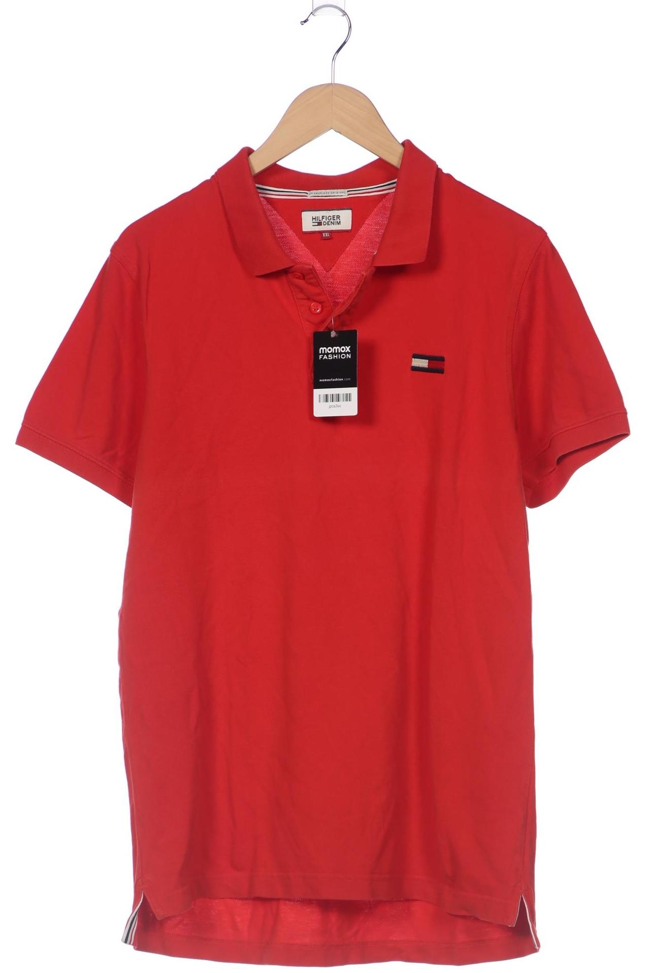 

Hilfiger Denim Herren Poloshirt, rot, Gr. 56