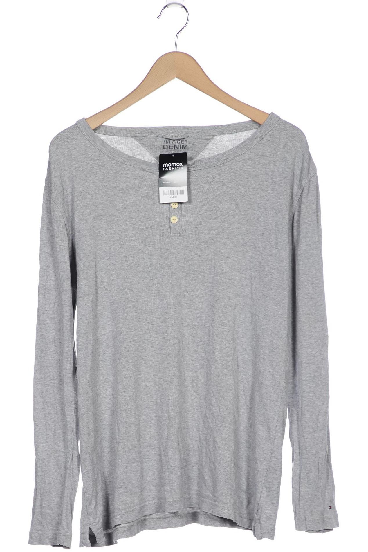

HILFIGER DENIM Herren Langarmshirt, grau