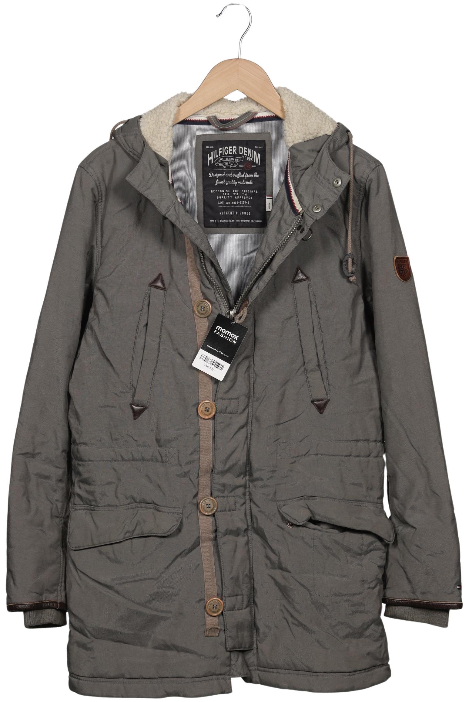 

Hilfiger Denim Herren Mantel, grün, Gr. 48