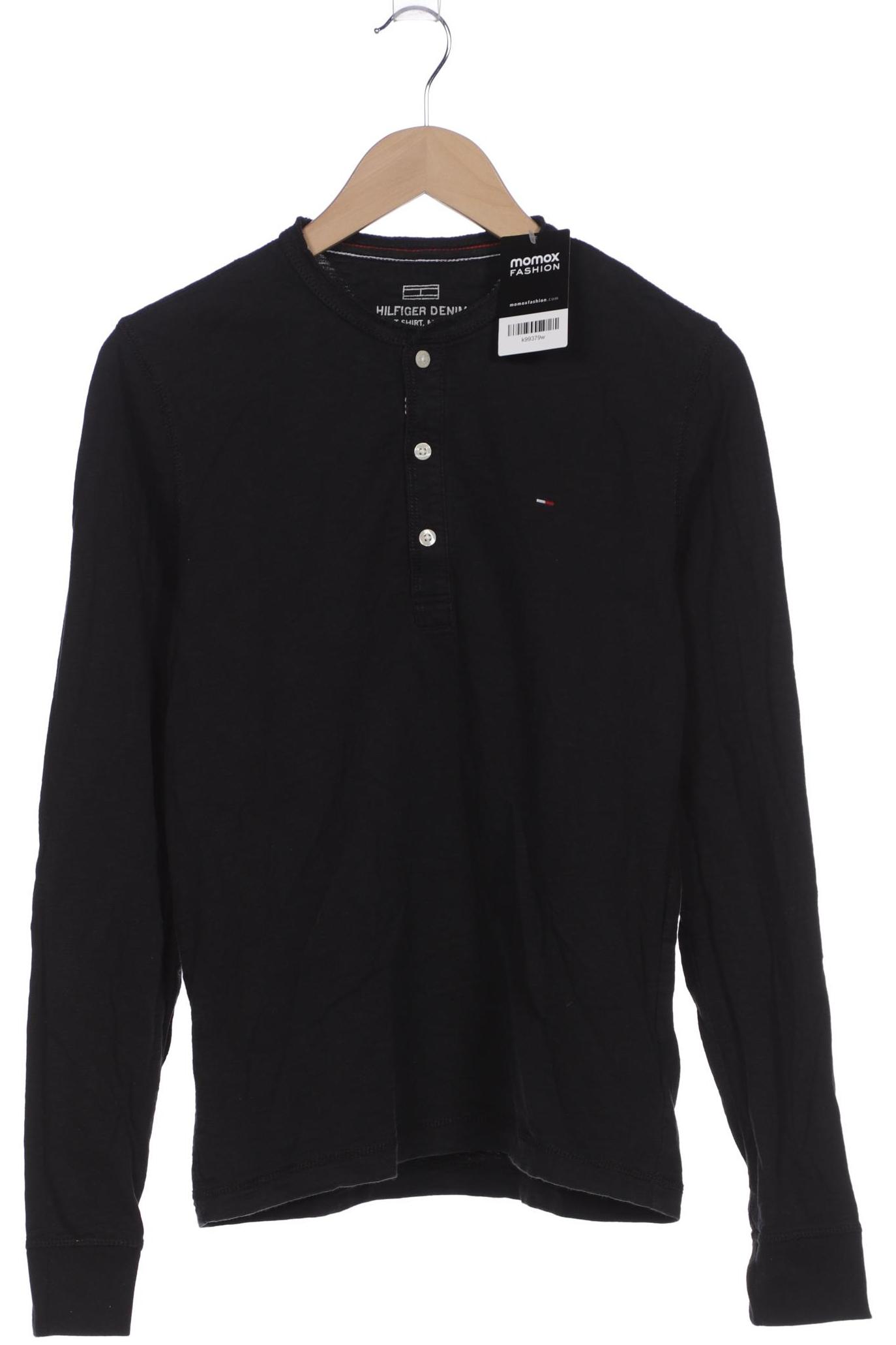 

Hilfiger Denim Herren Langarmshirt, schwarz, Gr. 46