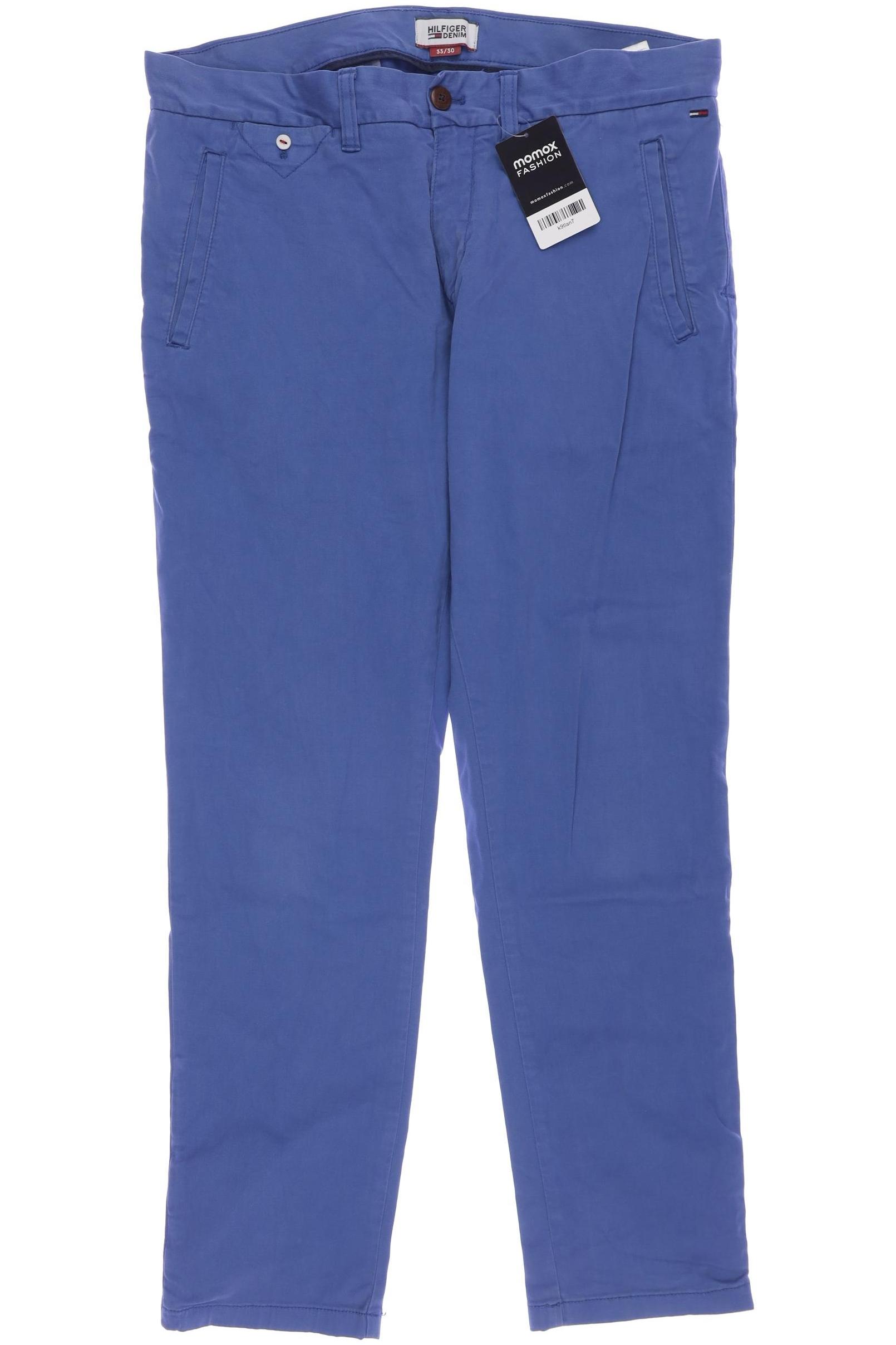 

Hilfiger Denim Herren Stoffhose, blau, Gr. 33