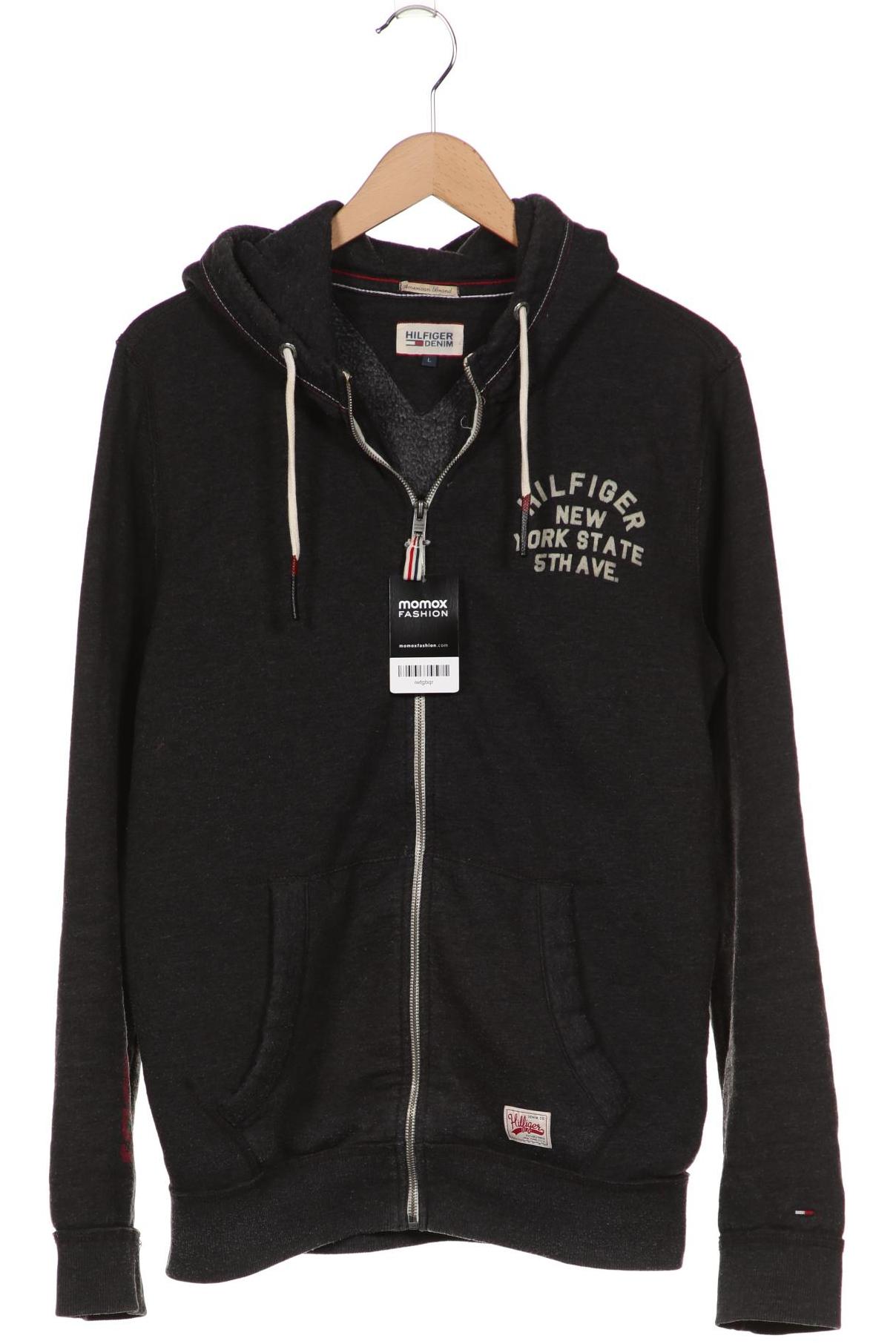 

Hilfiger Denim Herren Kapuzenpullover, grau, Gr. 52
