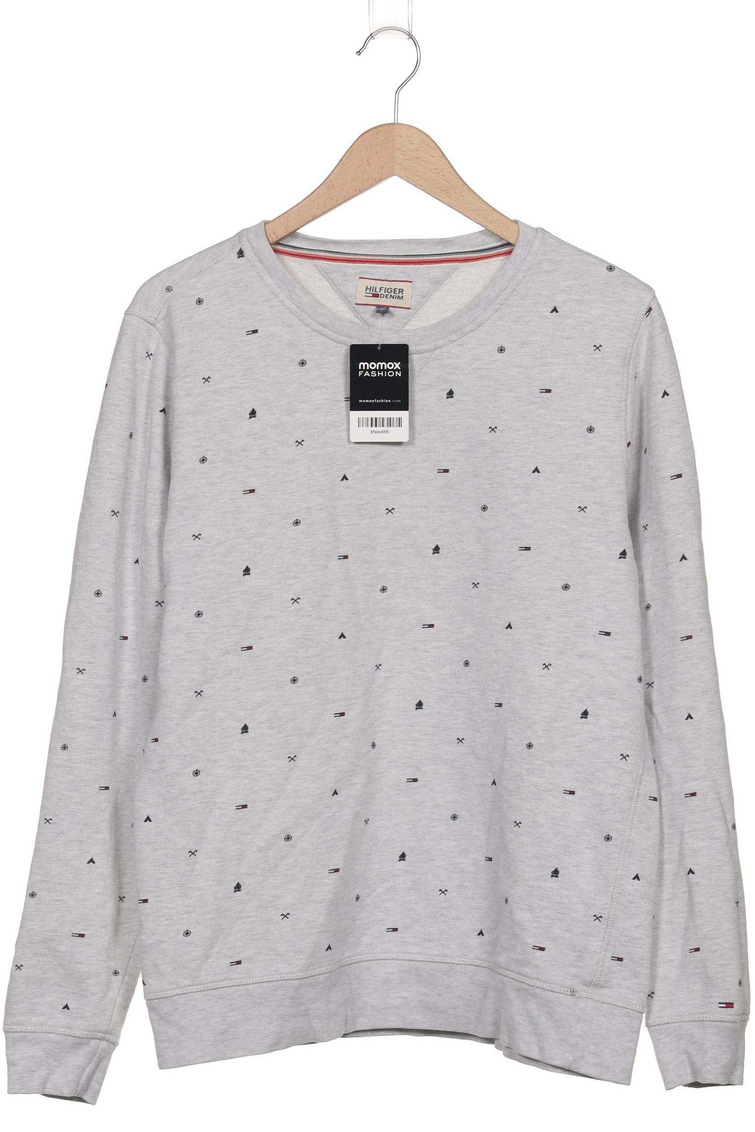 

Hilfiger Denim Herren Sweatshirt, grau, Gr. 52