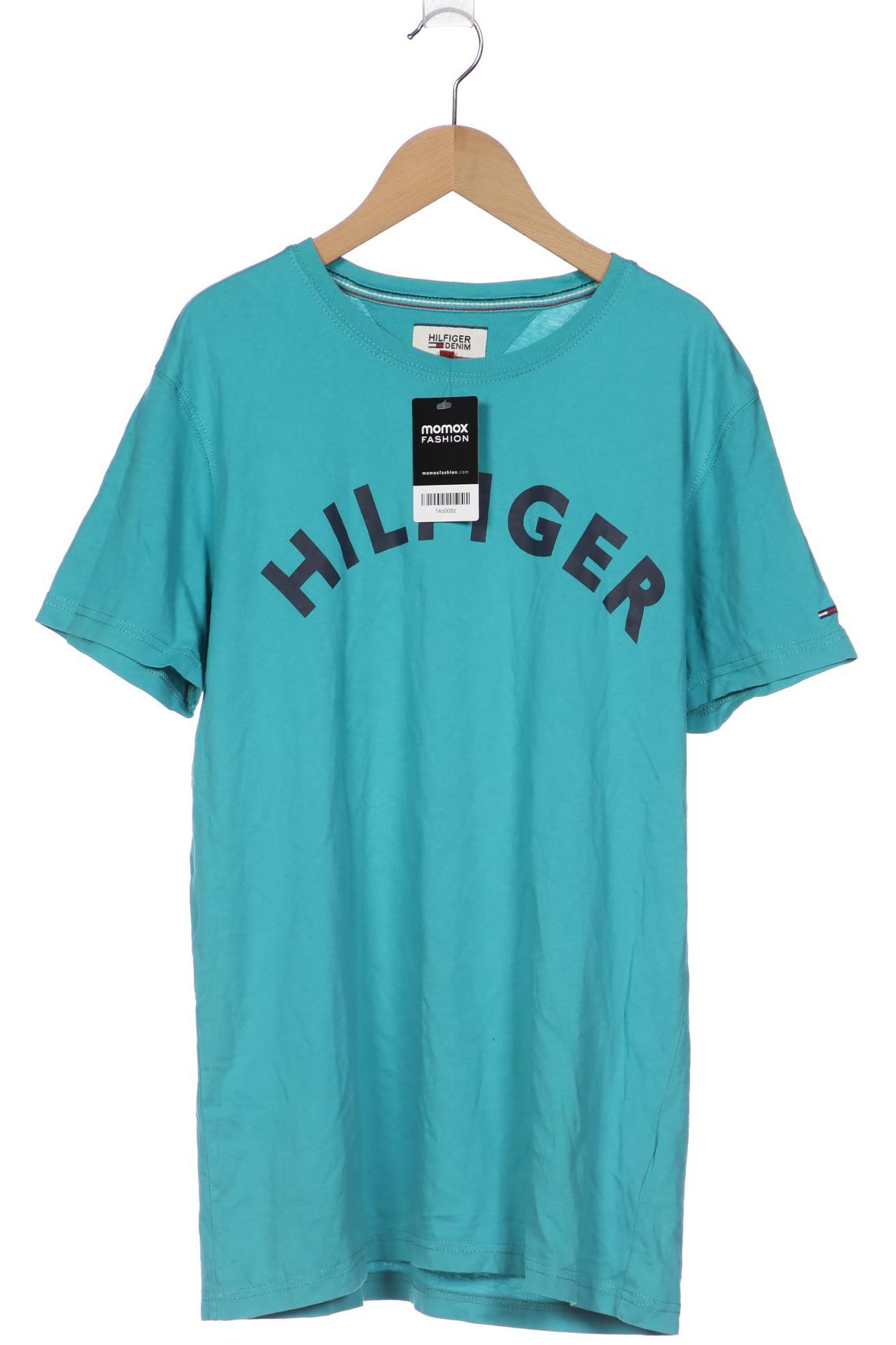 

HILFIGER DENIM Herren T-Shirt, türkis