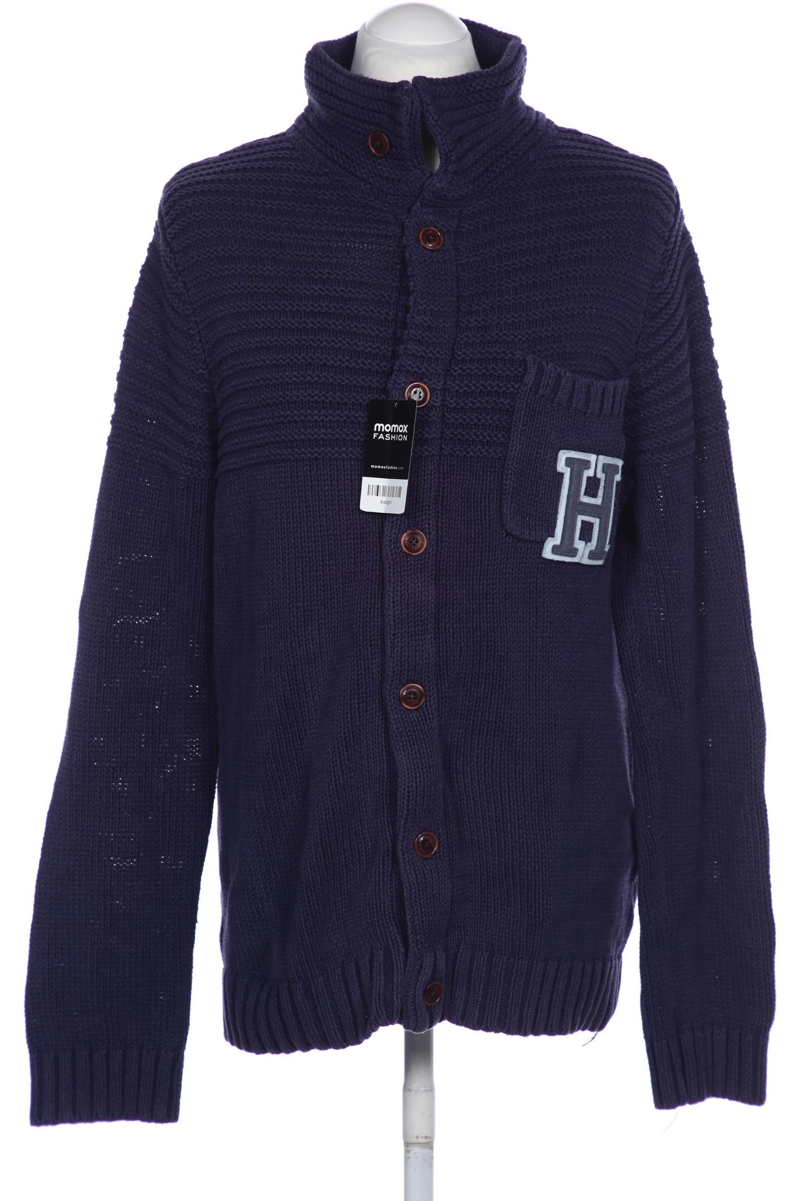 

HILFIGER DENIM Herren Strickjacke, marineblau