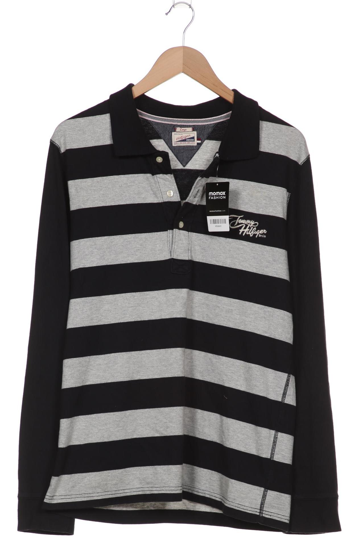

HILFIGER DENIM Herren Poloshirt, schwarz