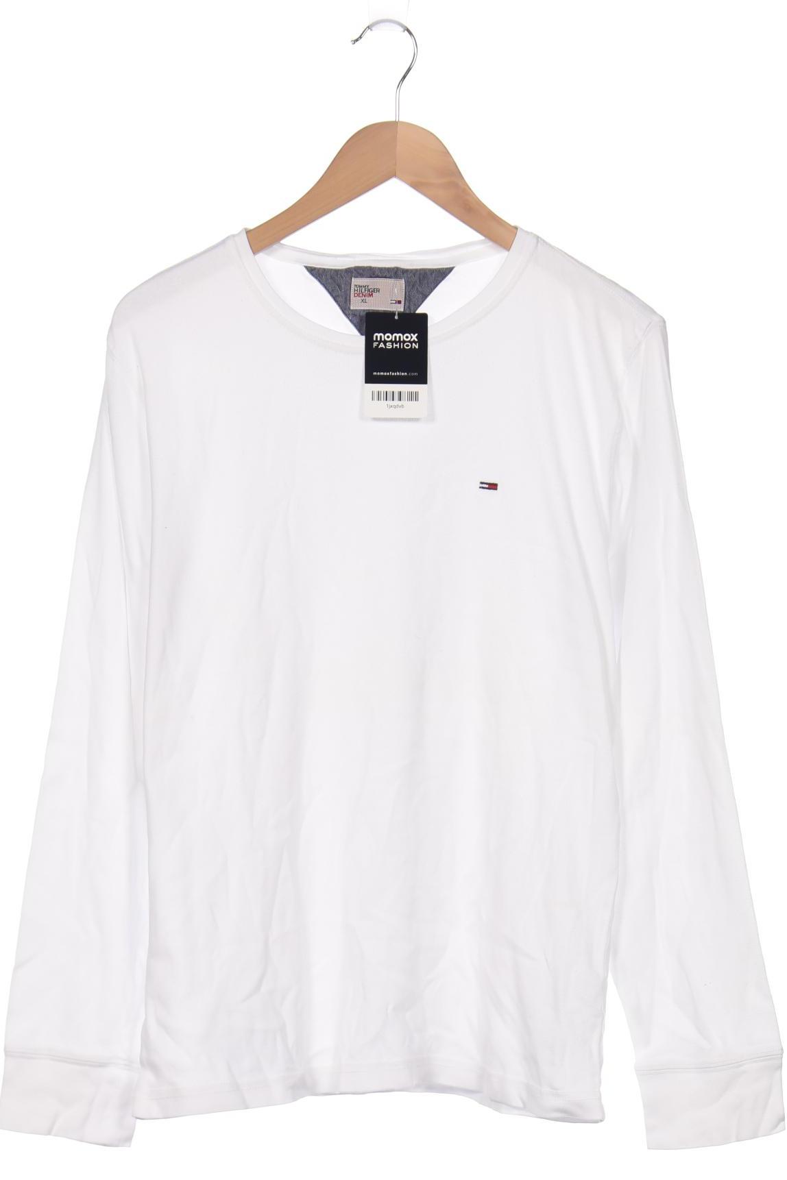 

HILFIGER DENIM Herren Langarmshirt, weiß