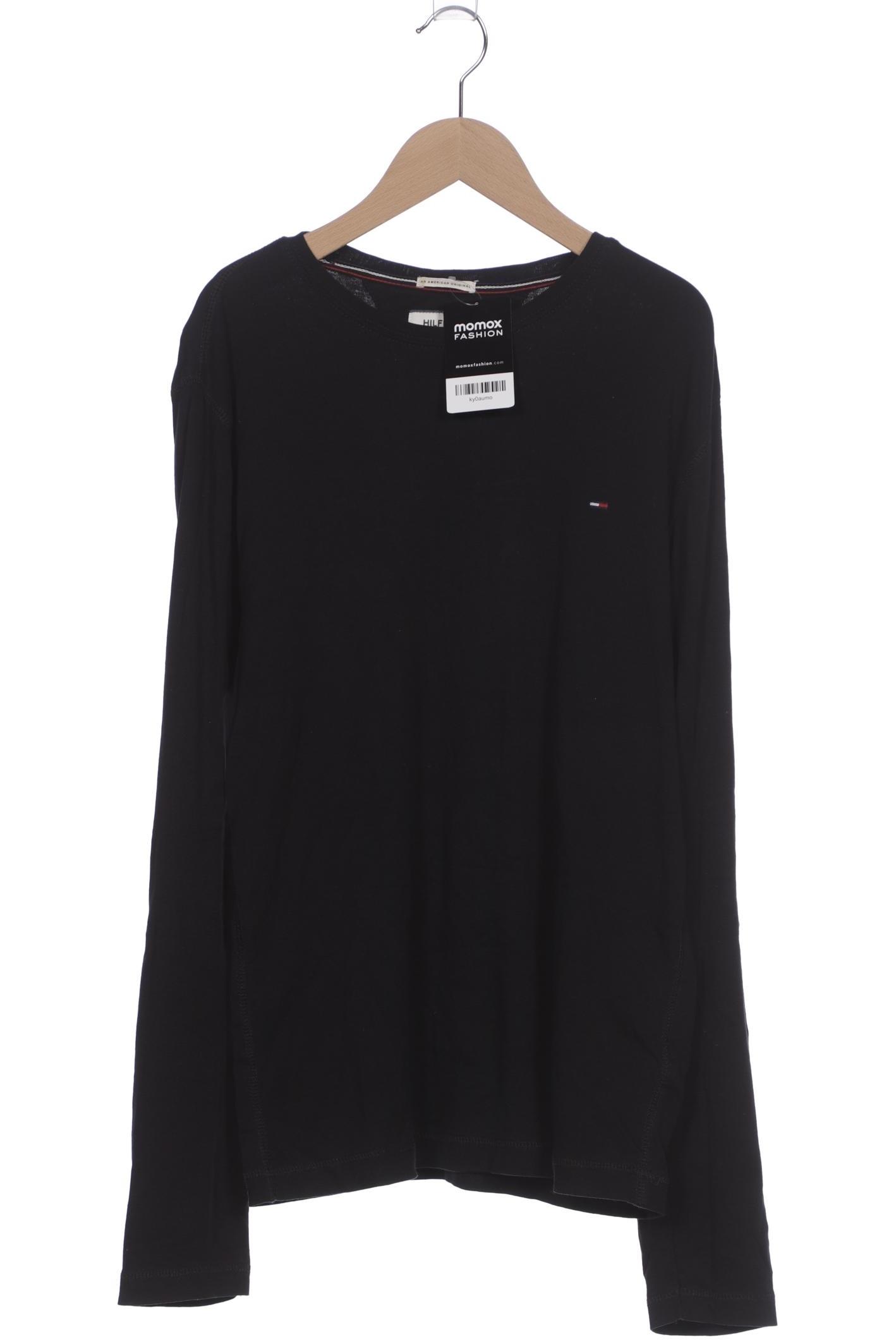

Hilfiger Denim Herren Langarmshirt, schwarz, Gr. 52