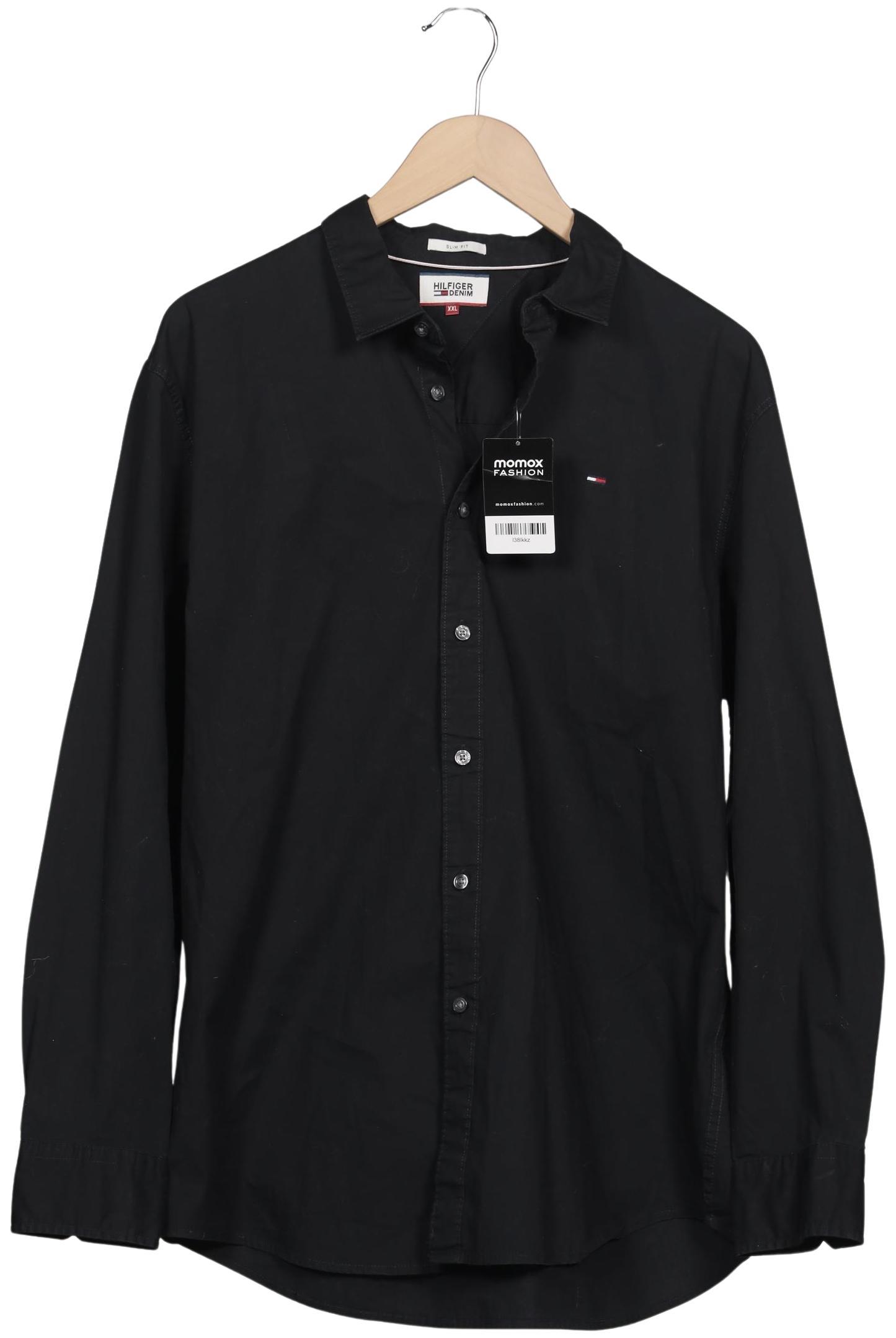 Thumbnail - Hilfiger Denim Herren Hemd, schwarz, Gr. 56