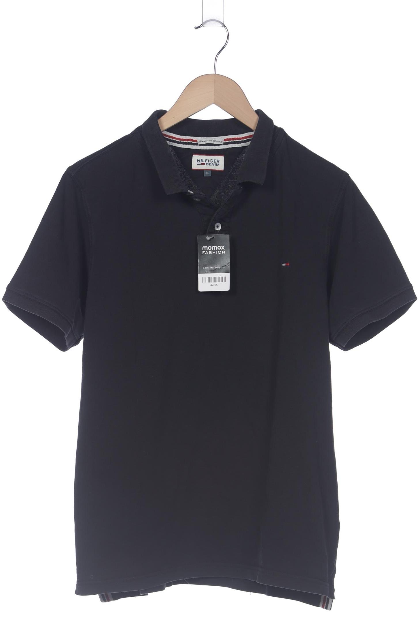 

Hilfiger Denim Herren Poloshirt, schwarz, Gr. 54