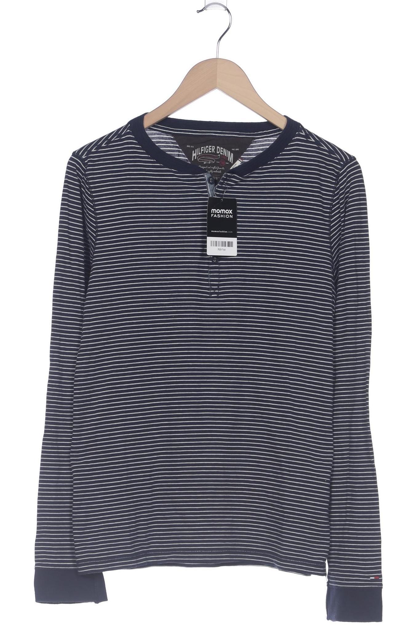 

Hilfiger Denim Herren Langarmshirt, marineblau, Gr. 48