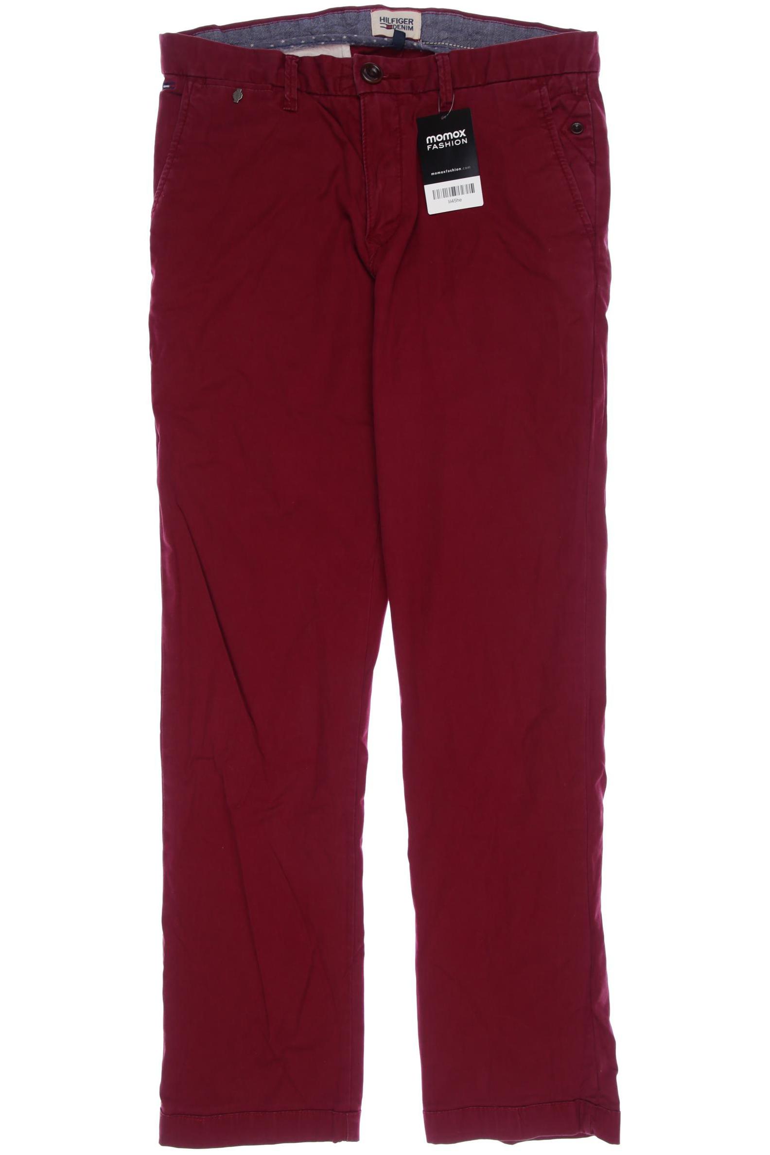 

Hilfiger Denim Herren Stoffhose, bordeaux, Gr. 29