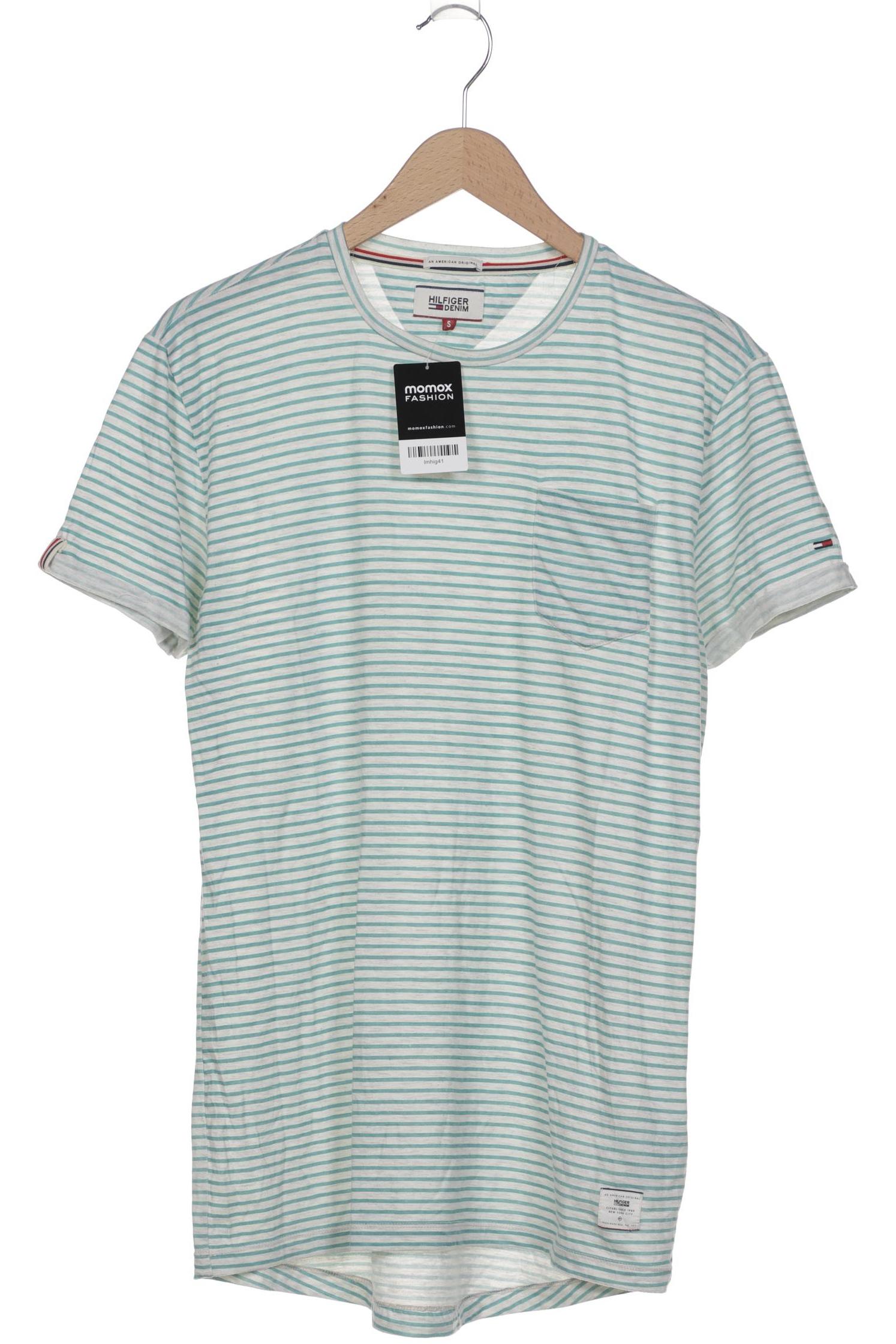 

Hilfiger Denim Herren T-Shirt, türkis, Gr. 46
